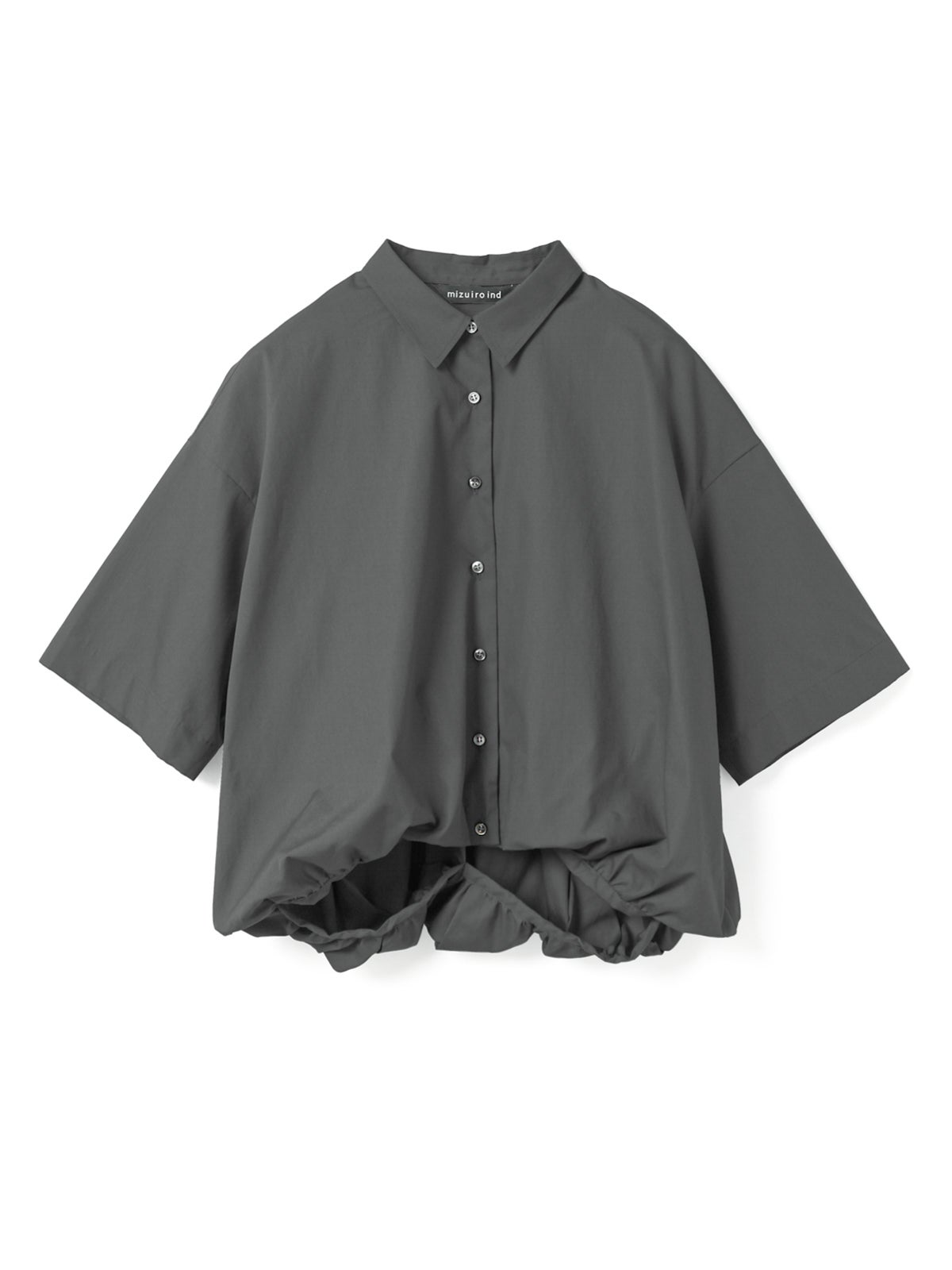 mizuiro ind ハーフスリーブバルーンシャツ｜ MARcourt ONLINE STORE