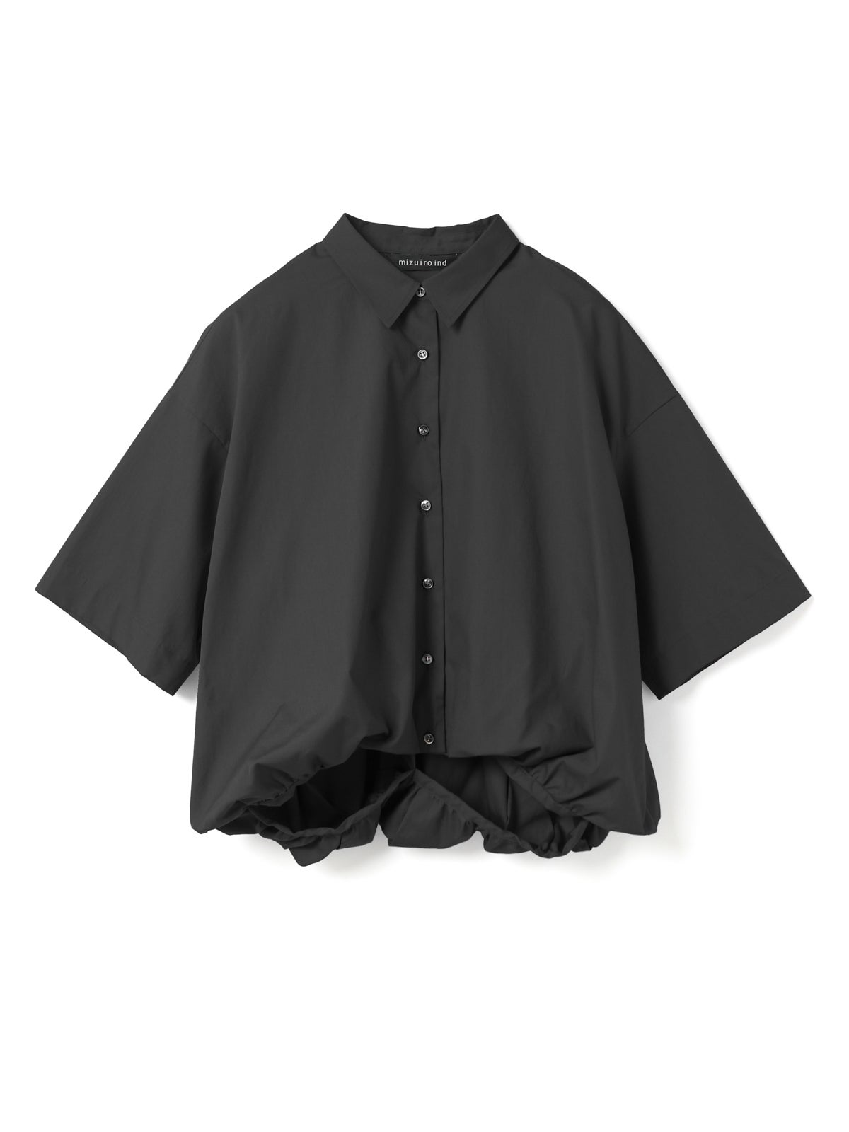 mizuiro ind ハーフスリーブバルーンシャツ｜ MARcourt ONLINE STORE