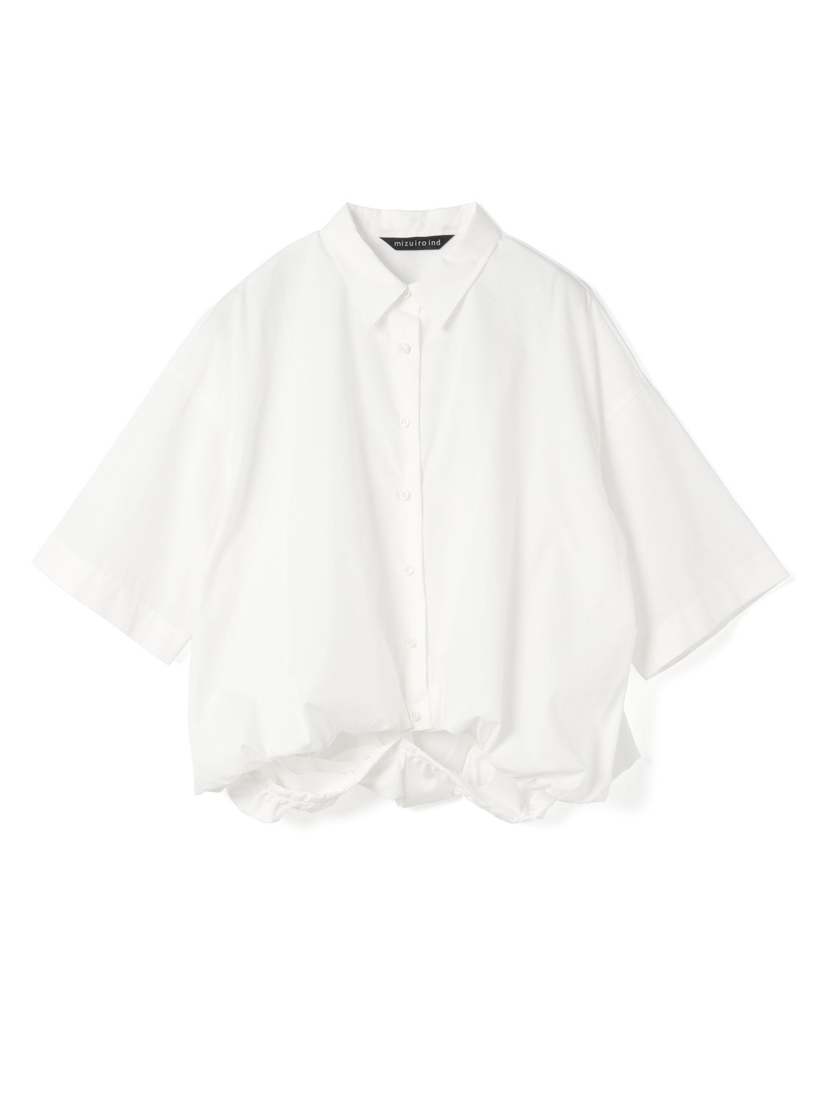 mizuiro ind ハーフスリーブバルーンシャツ｜ MARcourt ONLINE STORE