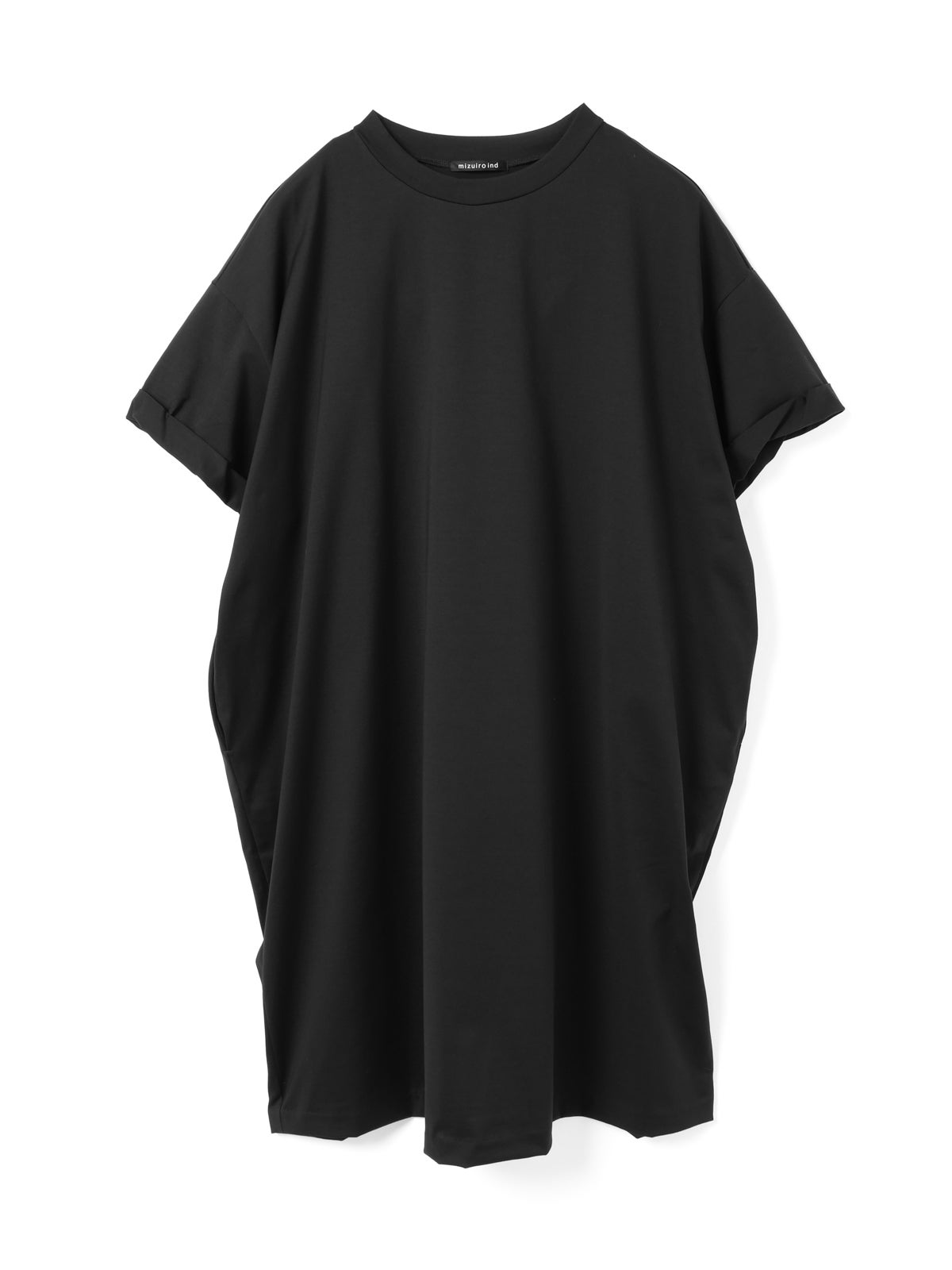ワンピース m mizuiro ind ロールアップスリーブワイドワンピース｜ MARcourt ONLINE