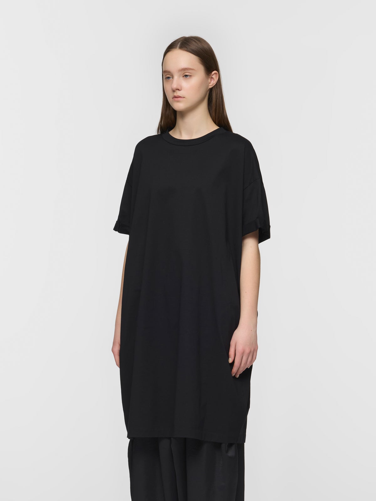 mizuiro ind ロールアップスリーブワイドワンピース｜ MARcourt ONLINE
