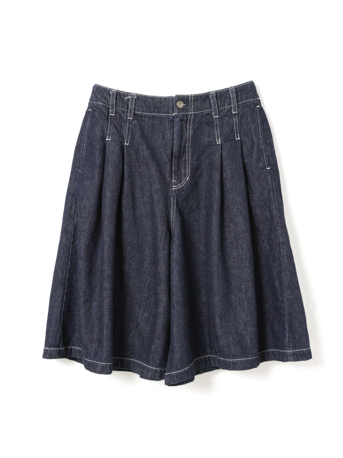 mizuiro ind ハイウエストワイドハーフパンツ｜ MARcourt ONLINE STORE