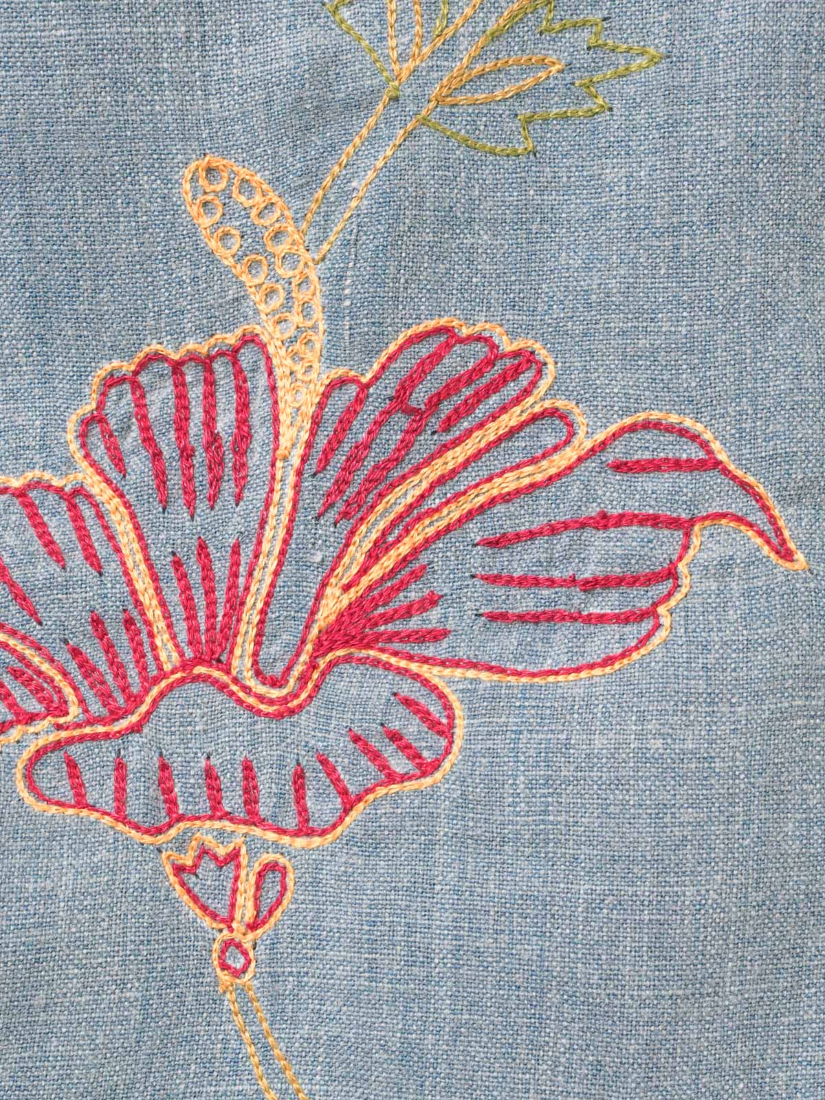【murral】フラワー刺繍シャツ【サイズ1】 FR】MARMARMAR ハンドフラワー刺繍シャツ｜ MARcourt ONLINE STORE