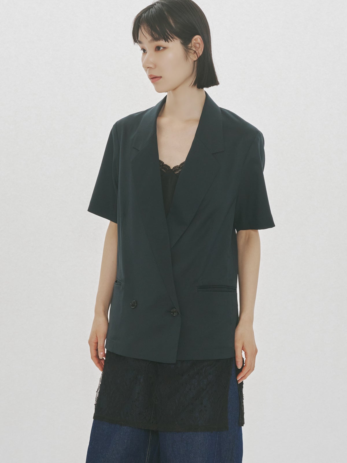 MIDIUMISOLID for Ladies ハーフスリーブジャケット｜ MARcourt ONLINE