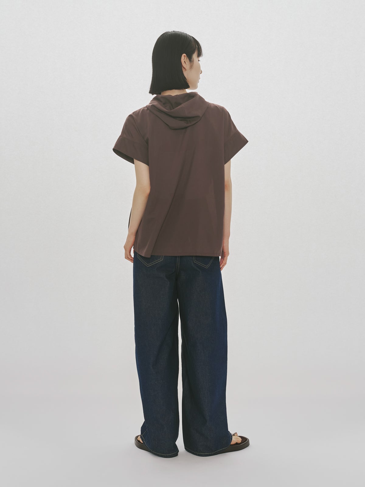MIDIUMISOLID for Ladies フードタイワイドプルオーバー｜ MARcourt