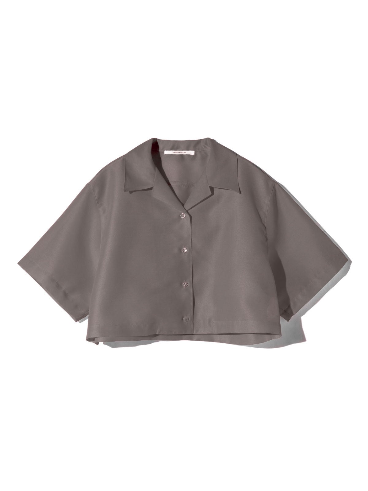 MIDIUMISOLID for Ladies シアーオープンカラーシャツ｜ MARcourt