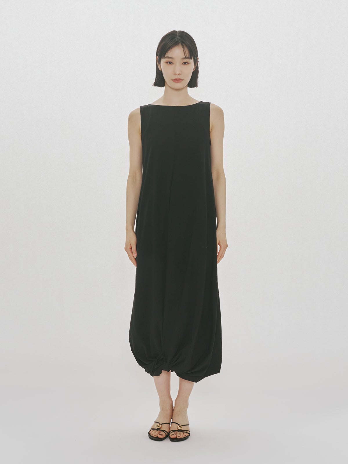 d.i.a ワンピース MIDIUMISOLID for Ladies ジャージツイストヘムワンピース｜ MARcourt