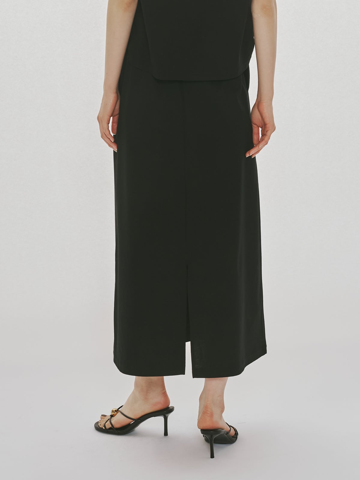 MIDIUMISOLID for Ladies ドローストリングスカート｜ MARcourt ONLINE