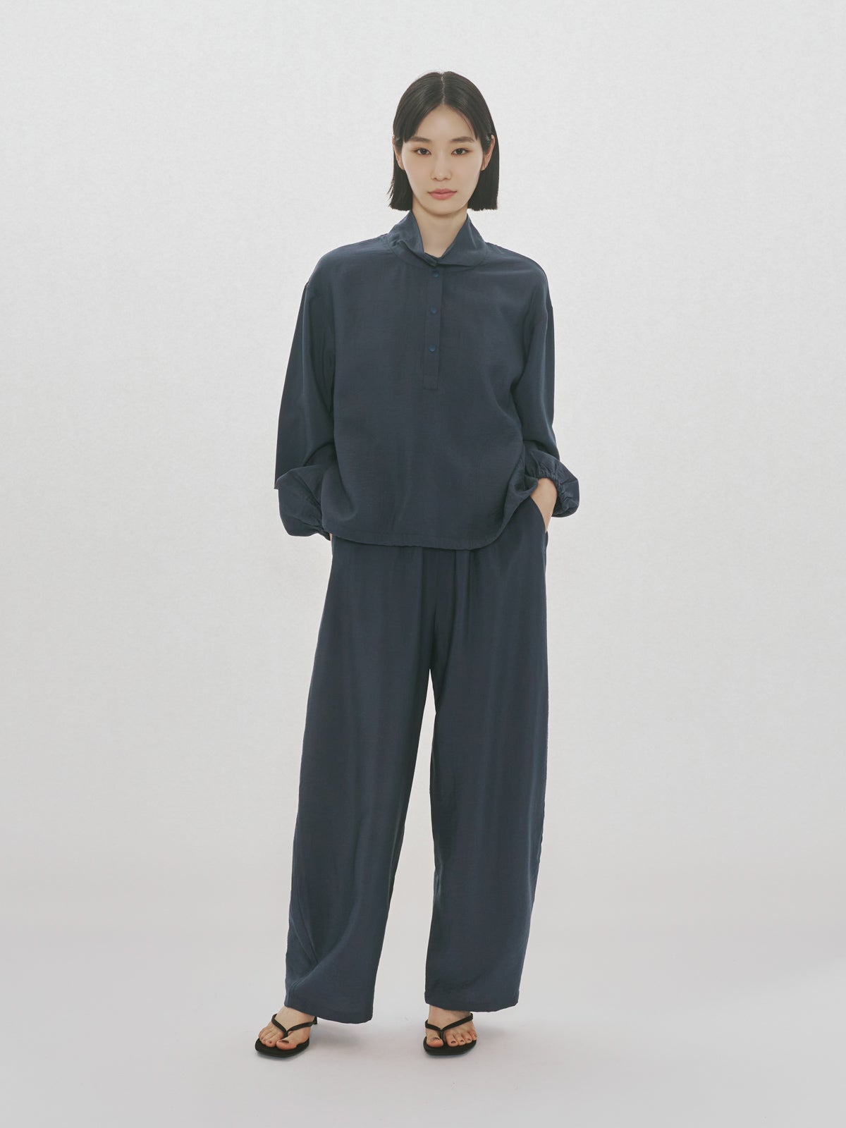 ◉ミポラーズページ◉ MIDIUMISOLID for Ladies ポプリンイージーパンツ｜ MARcourt ONLINE