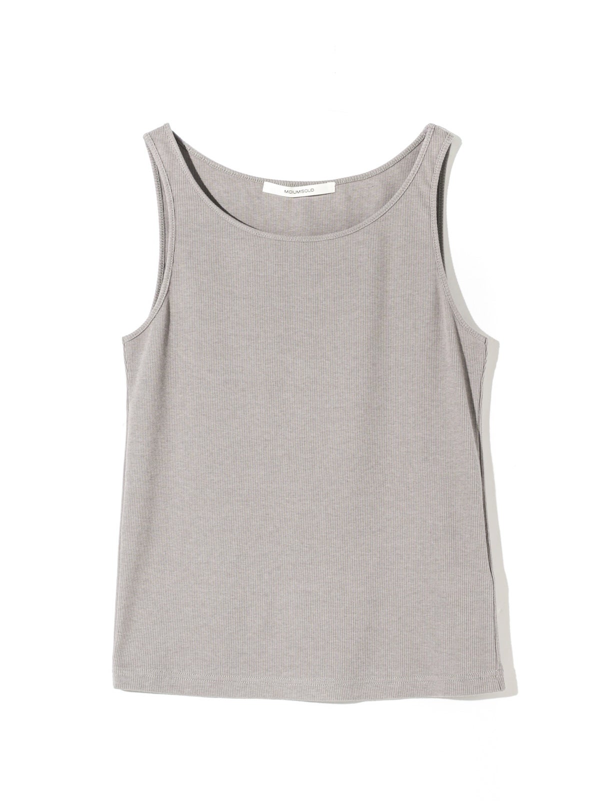 MIDIUMISOLID for Ladies フィットリブタンクトップ｜ MARcourt ONLINE