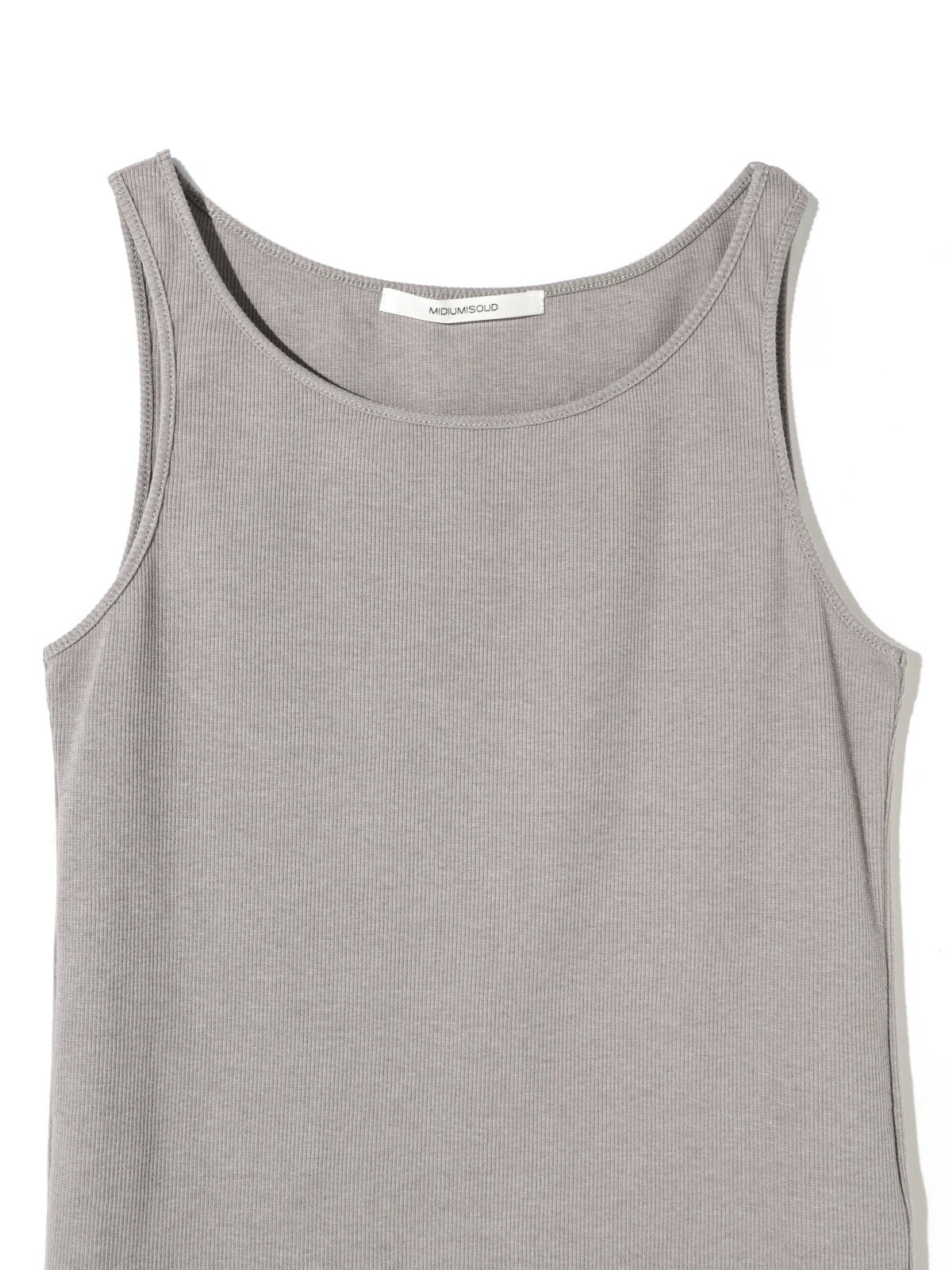 MIDIUMISOLID for Ladies フィットリブタンクトップ｜ MARcourt ONLINE