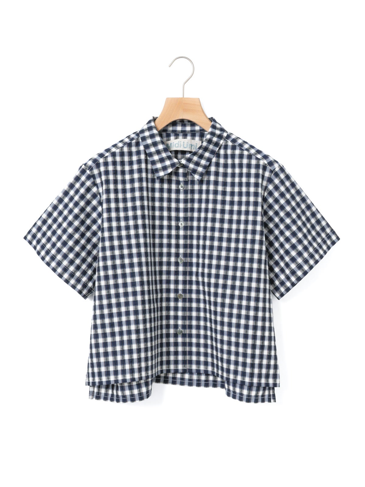 MidiUmi シアサッカーチェックシャツ｜ MARcourt ONLINE STORE