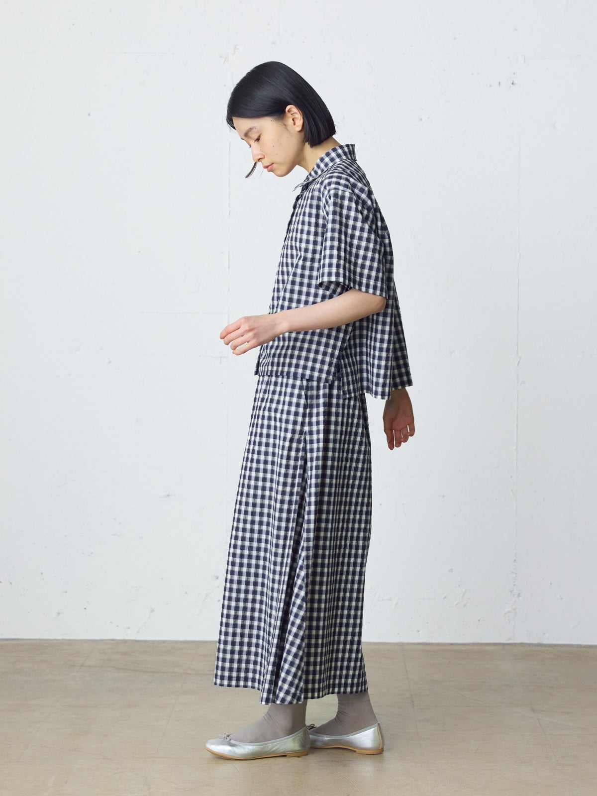 MidiUmi シアサッカーチェックシャツ｜ MARcourt ONLINE STORE