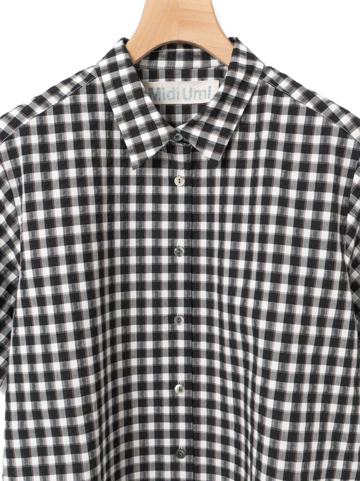 MidiUmi シアサッカーチェックシャツ｜ MARcourt ONLINE STORE