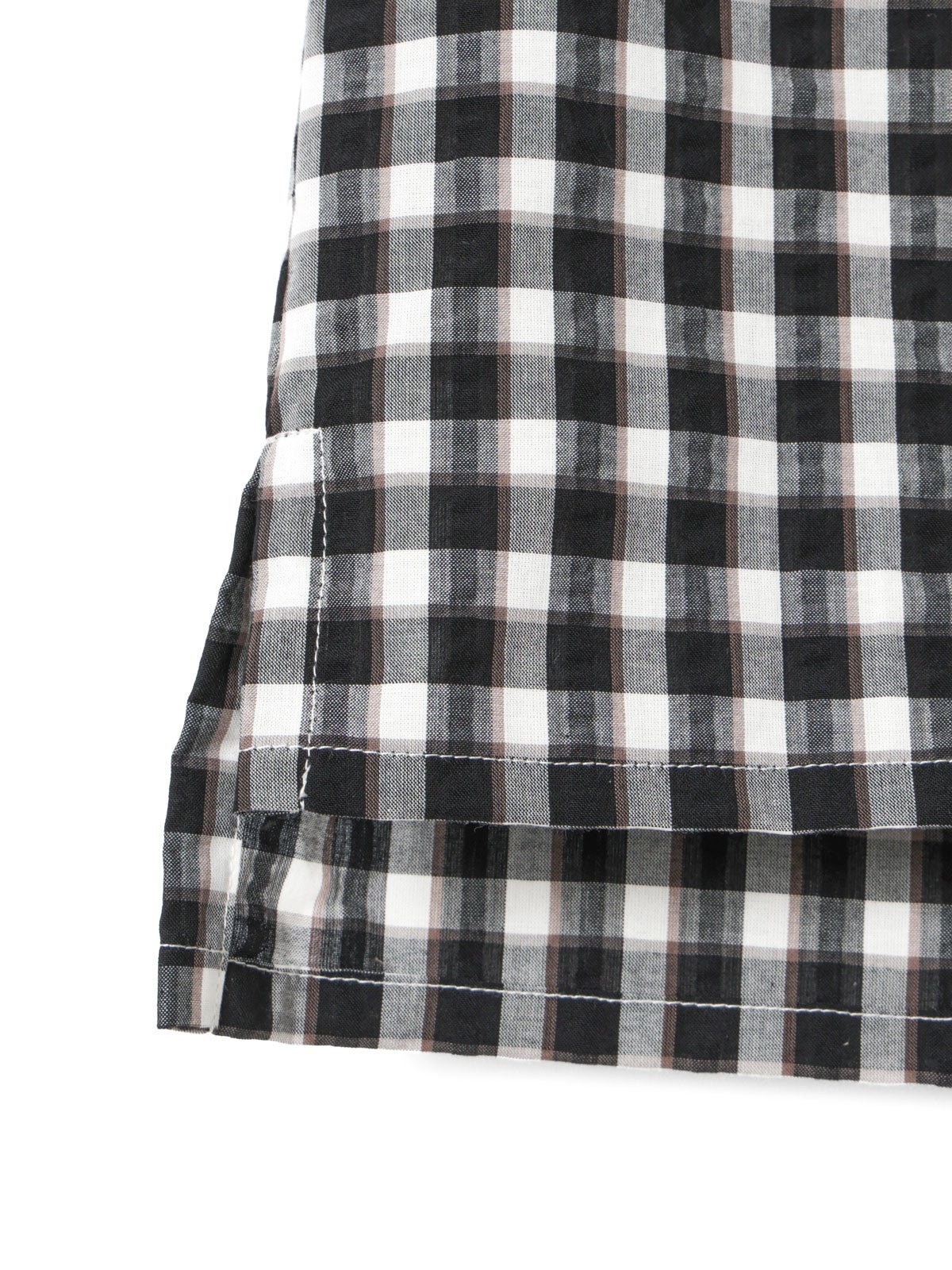 MidiUmi シアサッカーチェックシャツ｜ MARcourt ONLINE STORE
