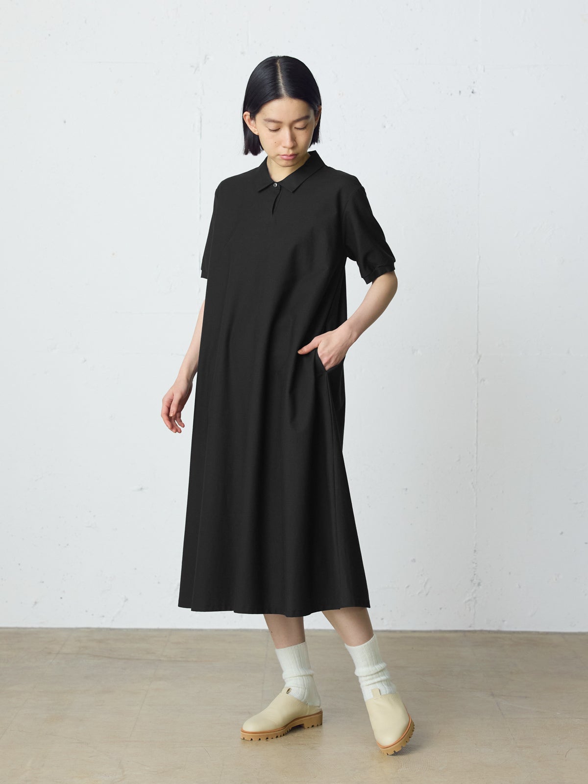 MidiUmi ポロフレアワンピース｜ MARcourt ONLINE STORE - マーコート