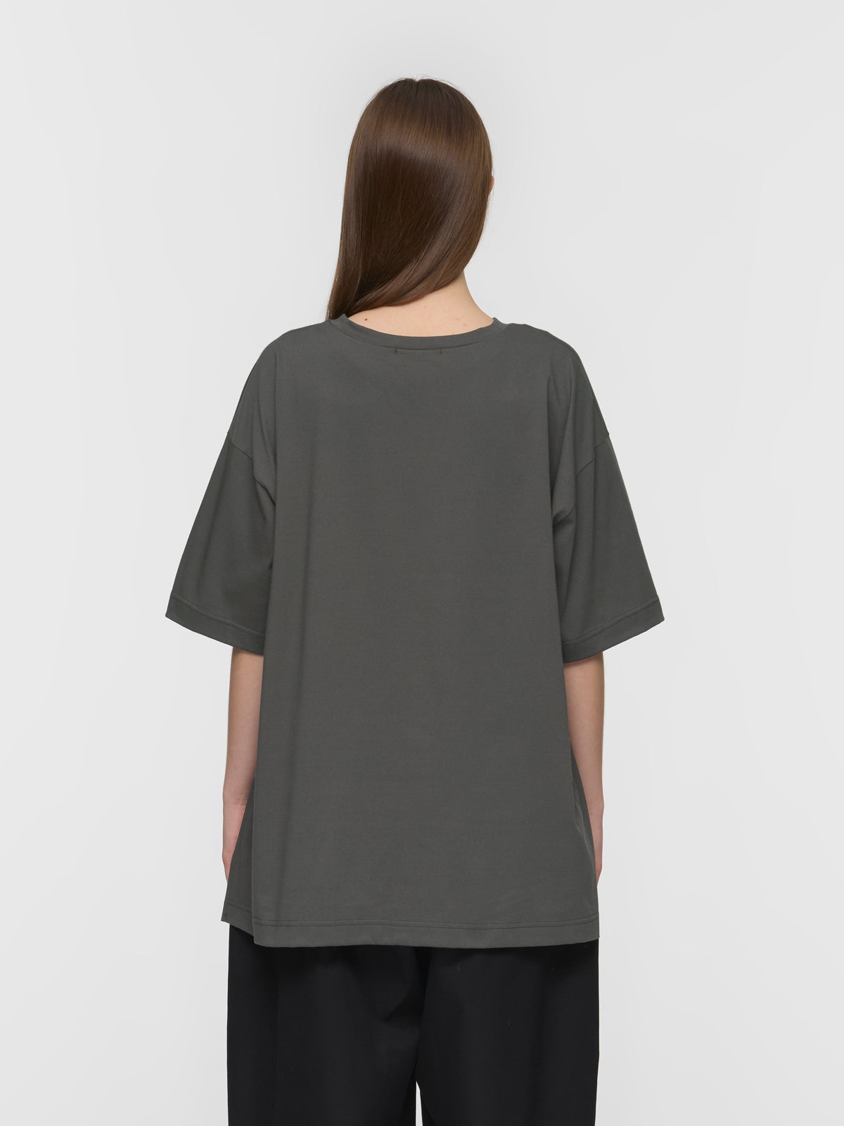 mizuiro ind サイドスリットワイドチュニックTシャツ｜ MARcourt