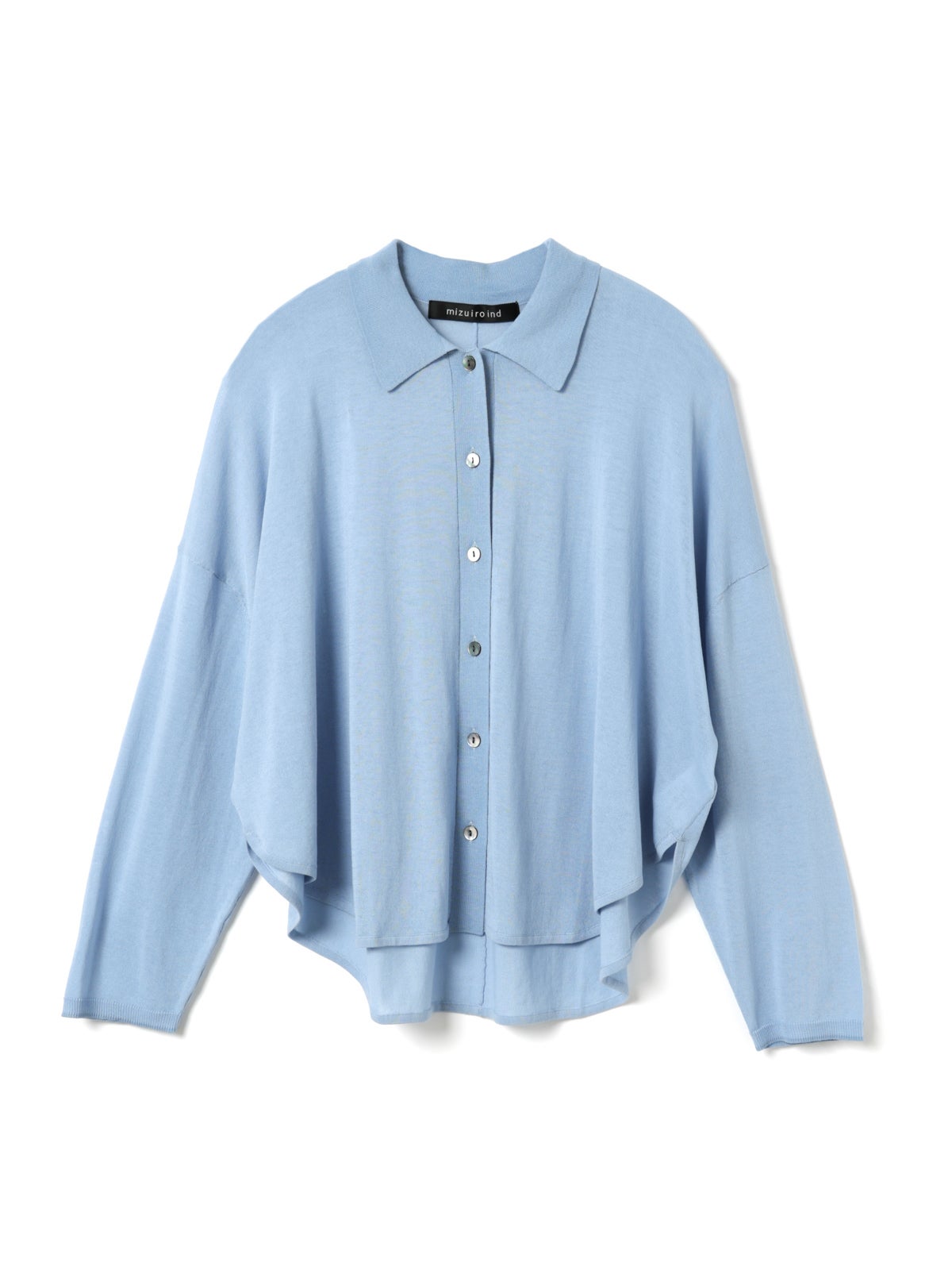 mizuiro ind シャツカラーシャツカーディガン｜ MARcourt ONLINE STORE
