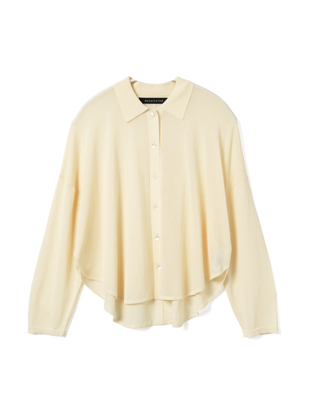 mizuiro ind シャツカラーシャツカーディガン｜ MARcourt ONLINE STORE