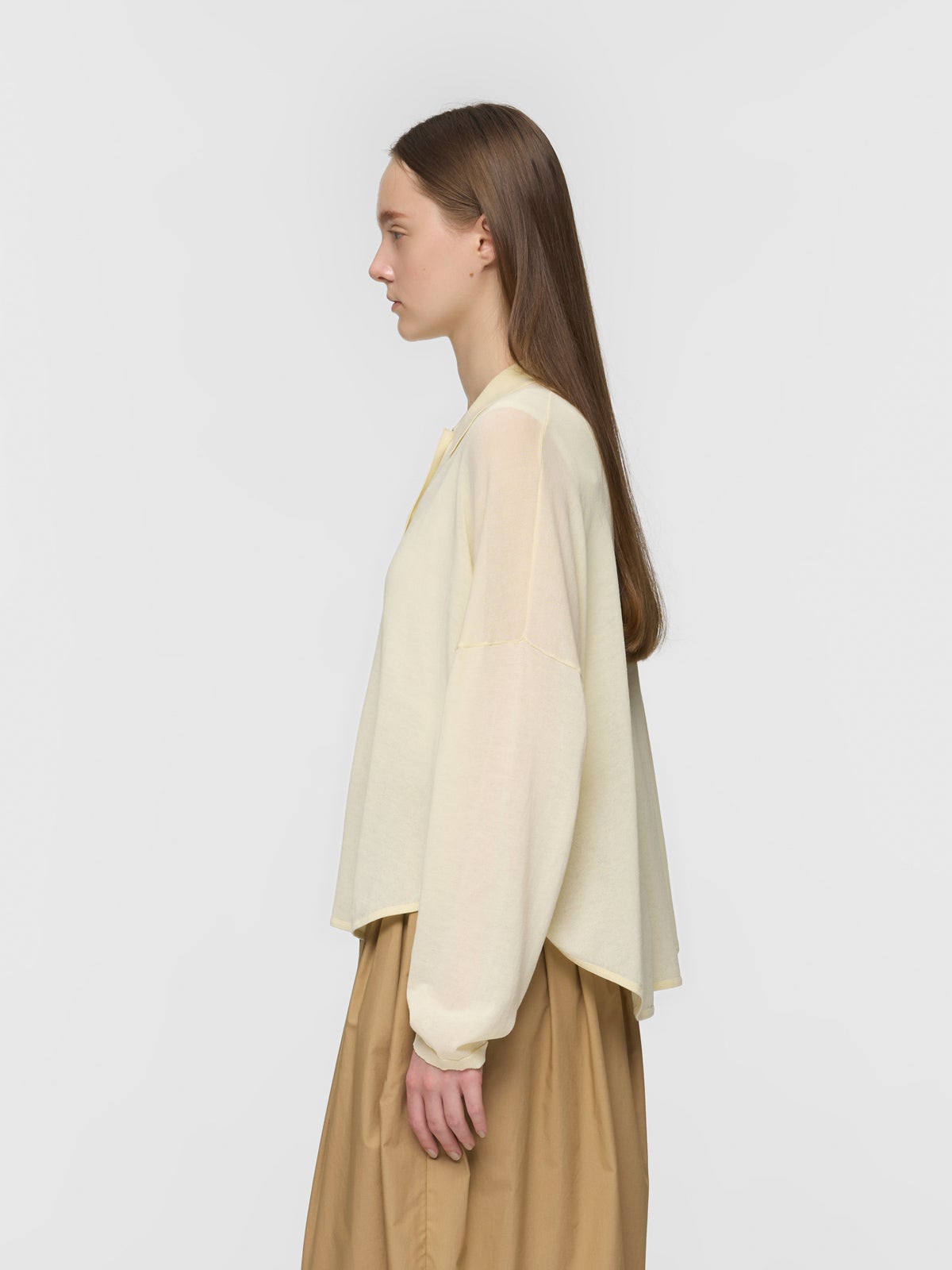 mizuiro ind シャツカラーシャツカーディガン｜ MARcourt ONLINE STORE