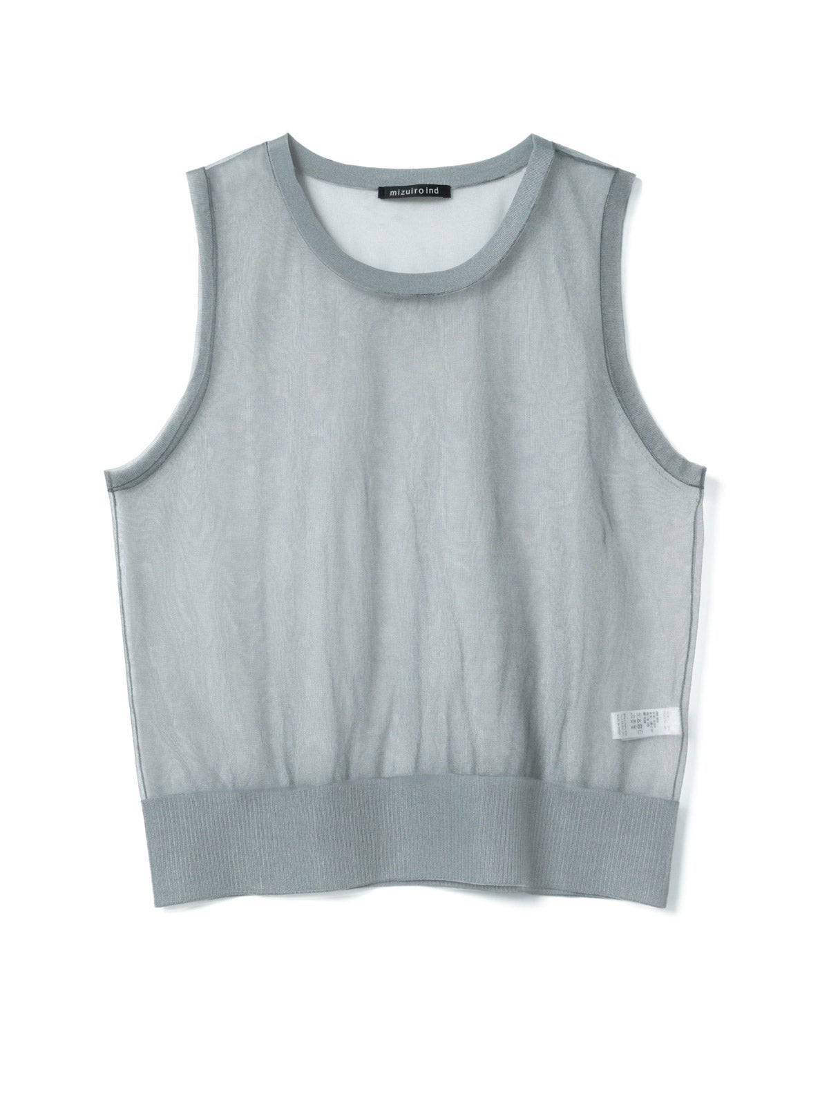 mizuiro ind クルーネックベスト｜ MARcourt ONLINE STORE