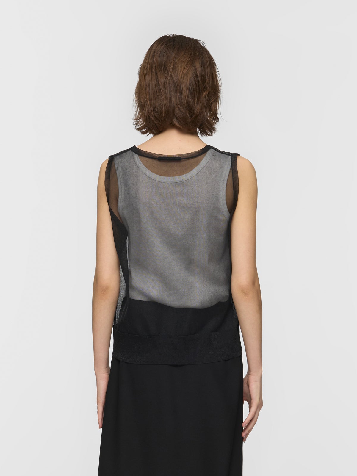mizuiro ind クルーネックベスト｜ MARcourt ONLINE STORE