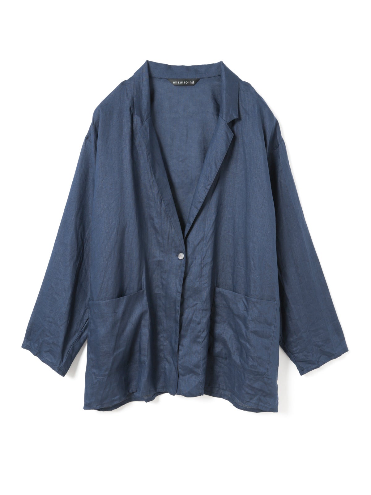mizuiro ind リネンワイドシャツジャケット｜ MARcourt ONLINE STORE