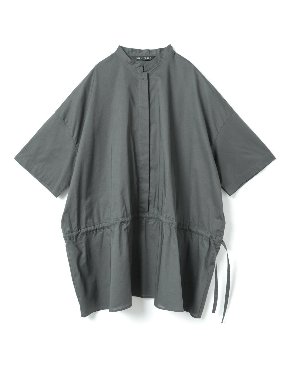 mizuiro ind ウエストギャザープルオーバーシャツ｜ MARcourt ONLINE