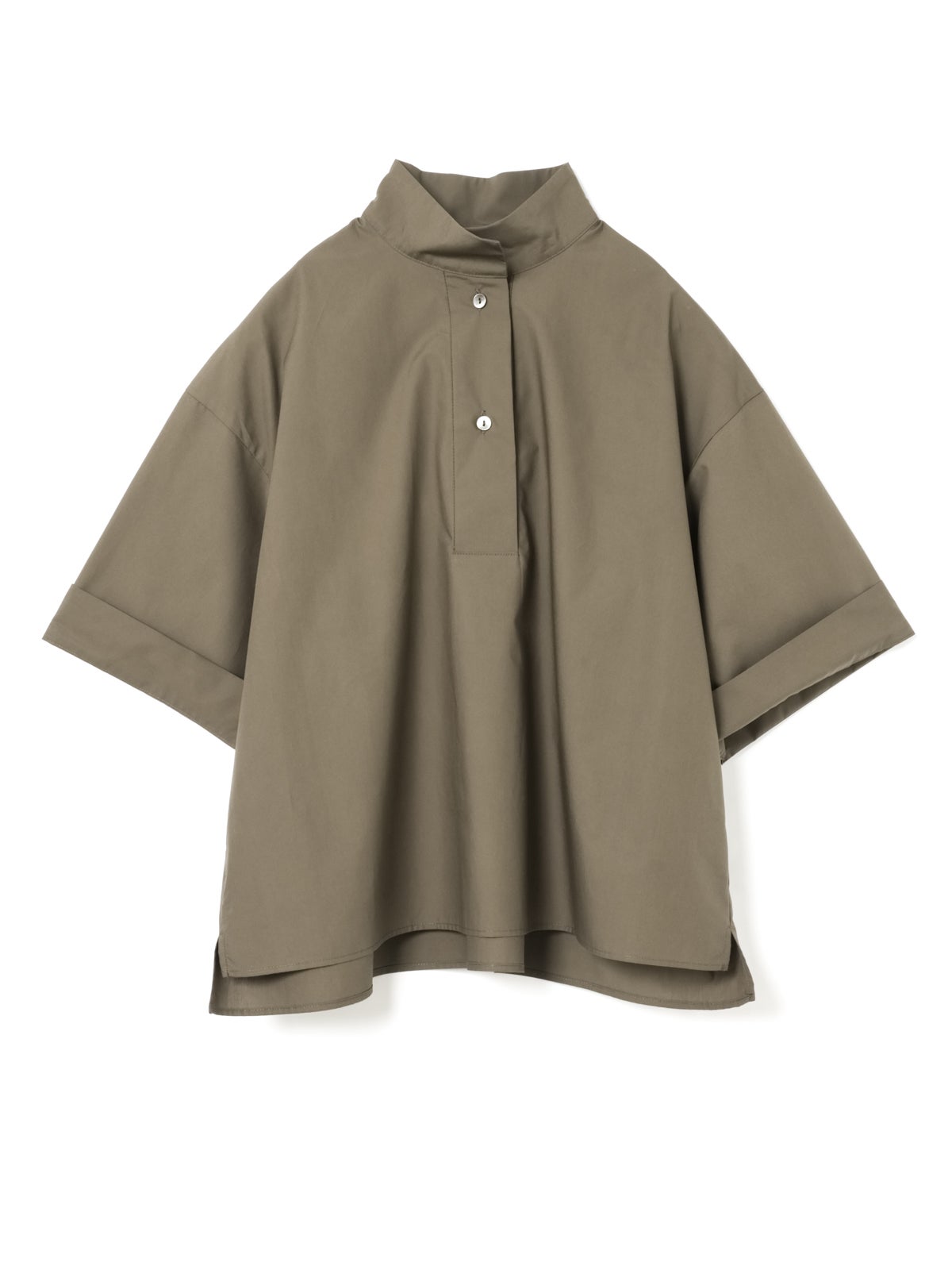 mizuiro ind オブロングカラープルオーバーシャツ｜ MARcourt ONLINE