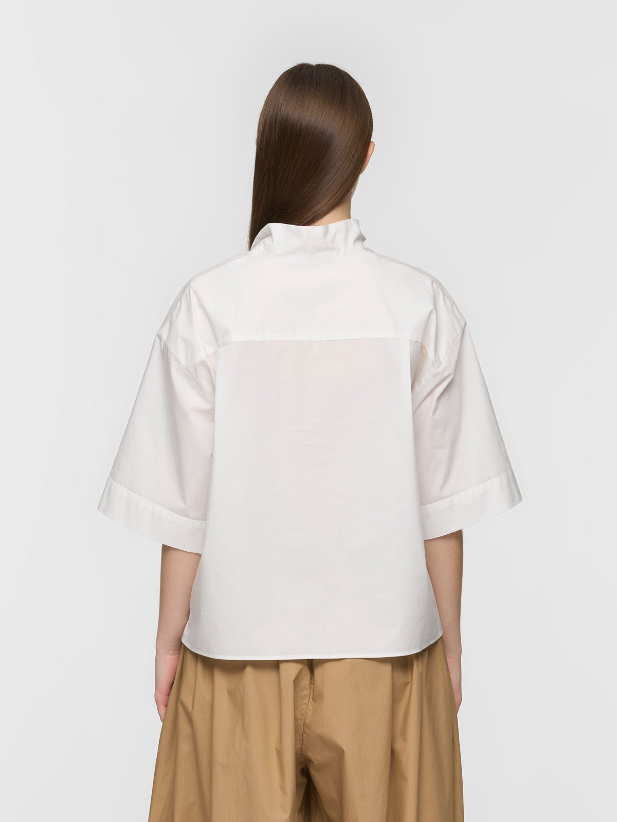 mizuiro ind オブロングカラープルオーバーシャツ｜ MARcourt ONLINE