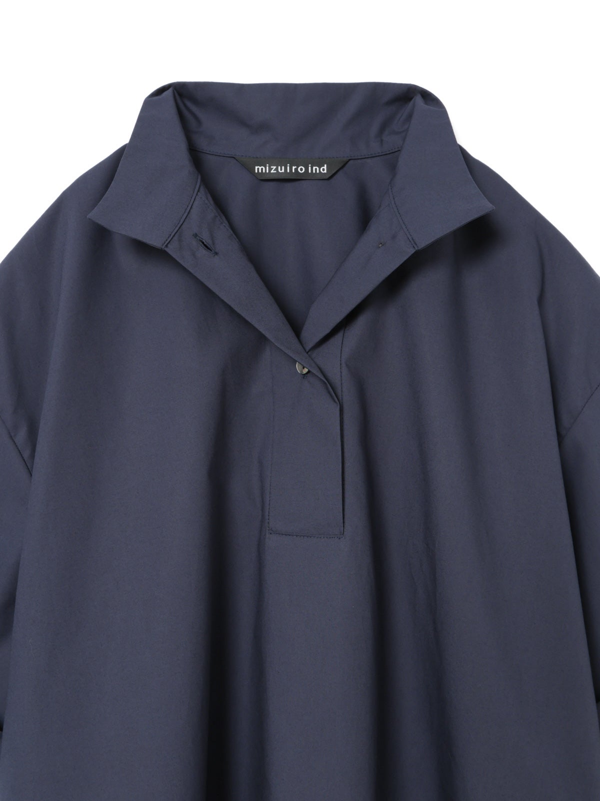 mizuiro ind オブロングカラープルオーバーシャツ｜ MARcourt ONLINE