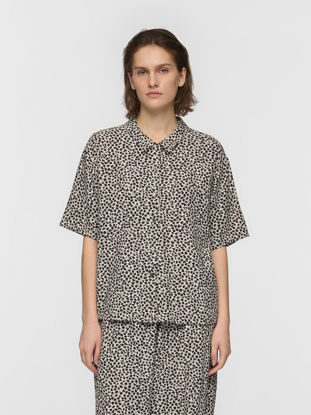 print half slv shirt