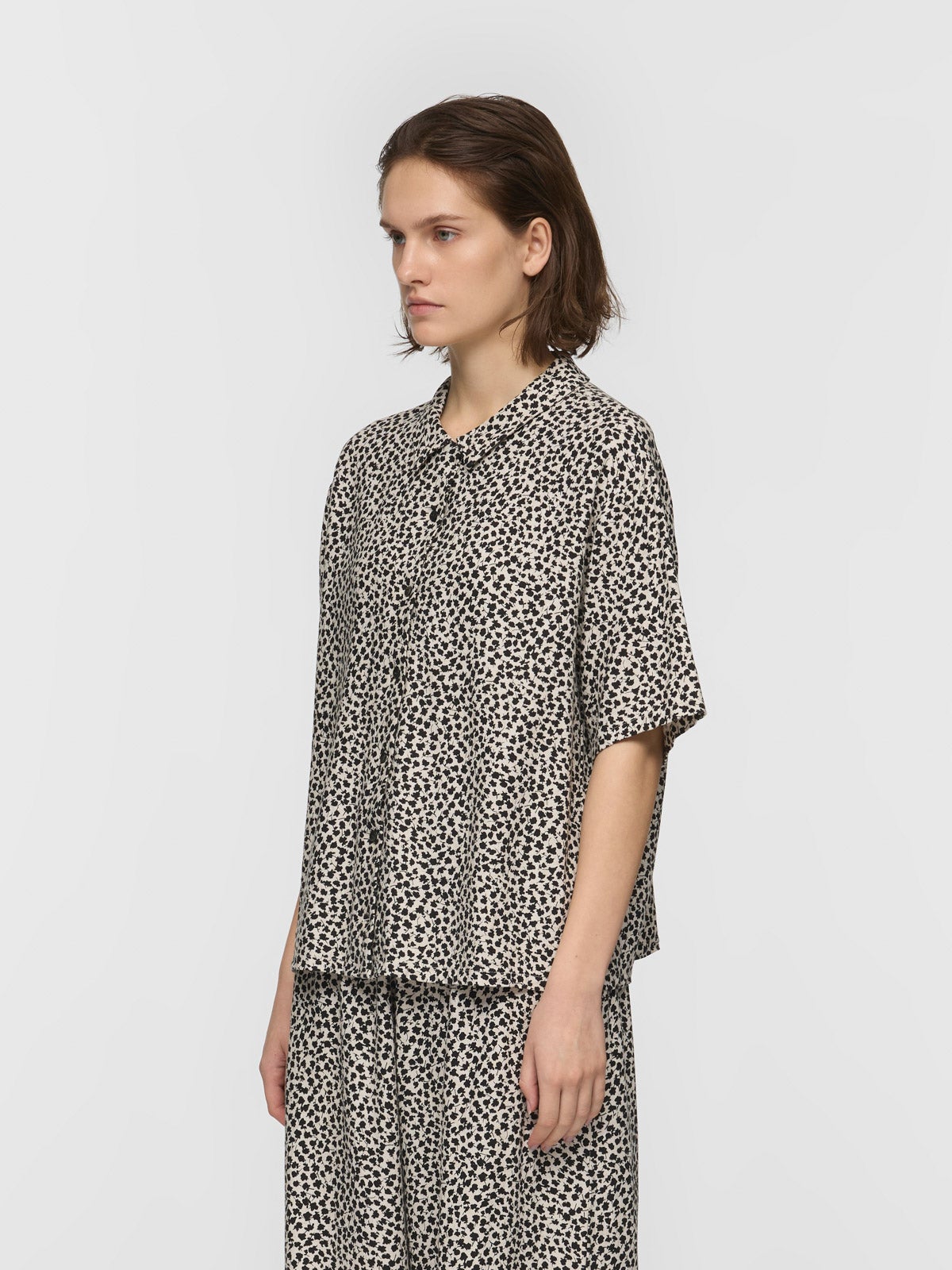 mizuiro ind プリントハーフスリーブシャツ｜ MARcourt ONLINE STORE