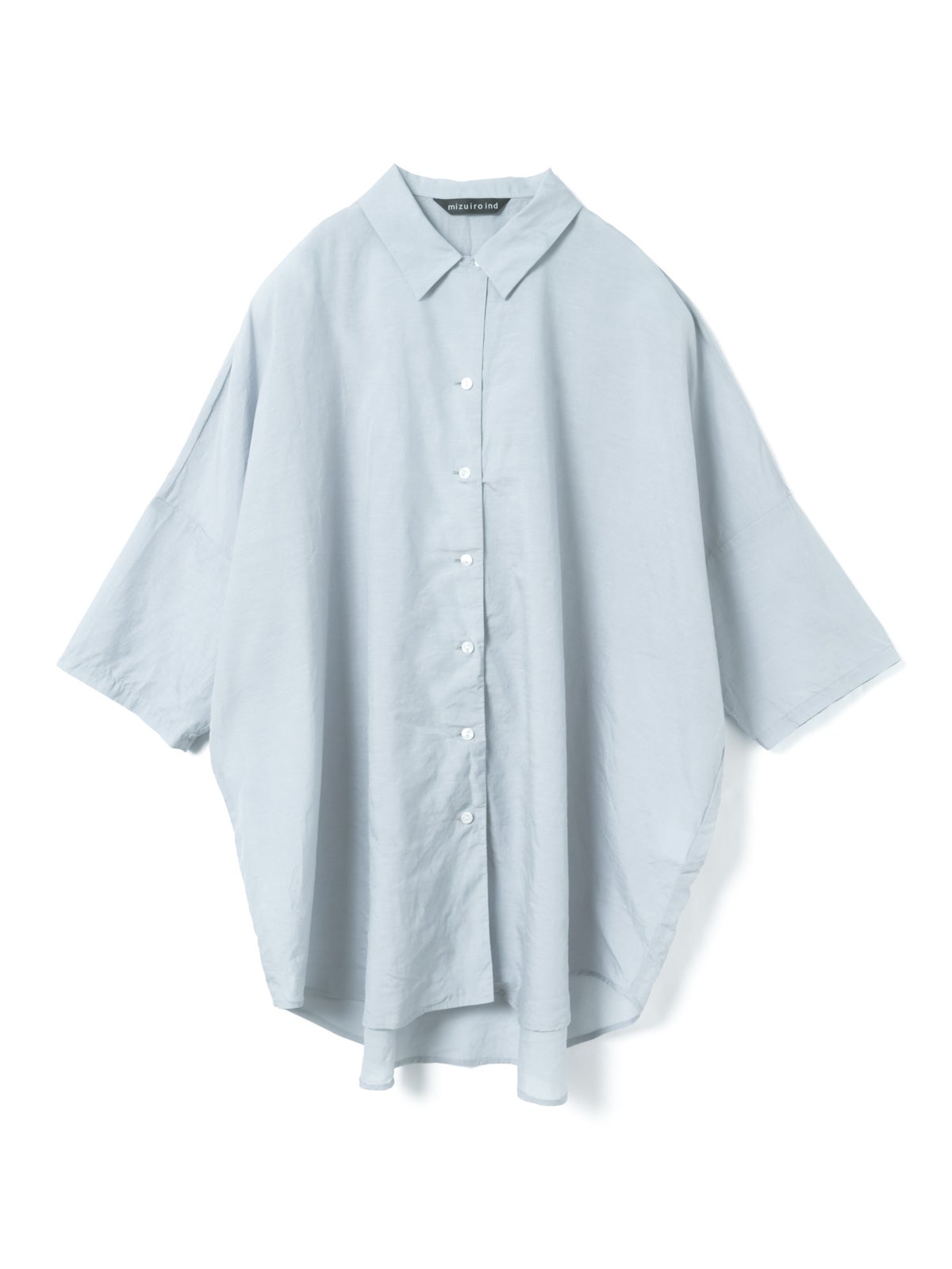 mizuiro ind ハーフスリーブワイドシャツ｜ MARcourt ONLINE STORE