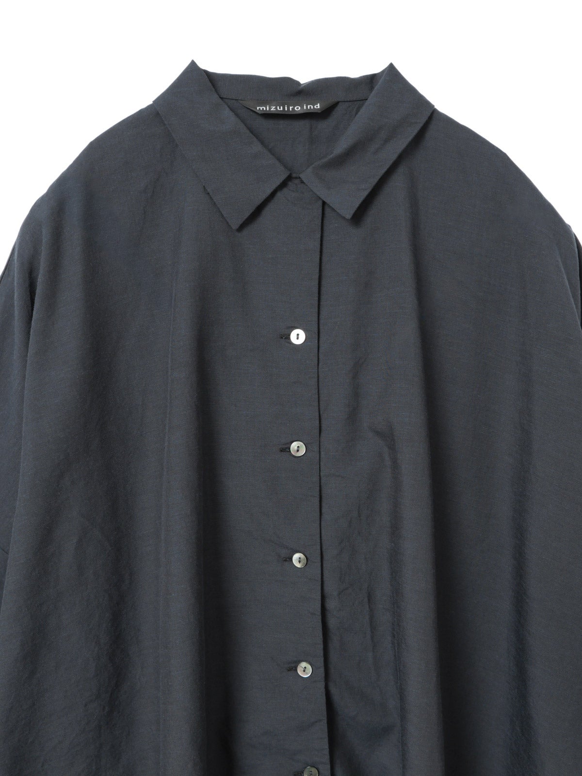mizuiro ind ハーフスリーブワイドシャツ｜ MARcourt ONLINE STORE