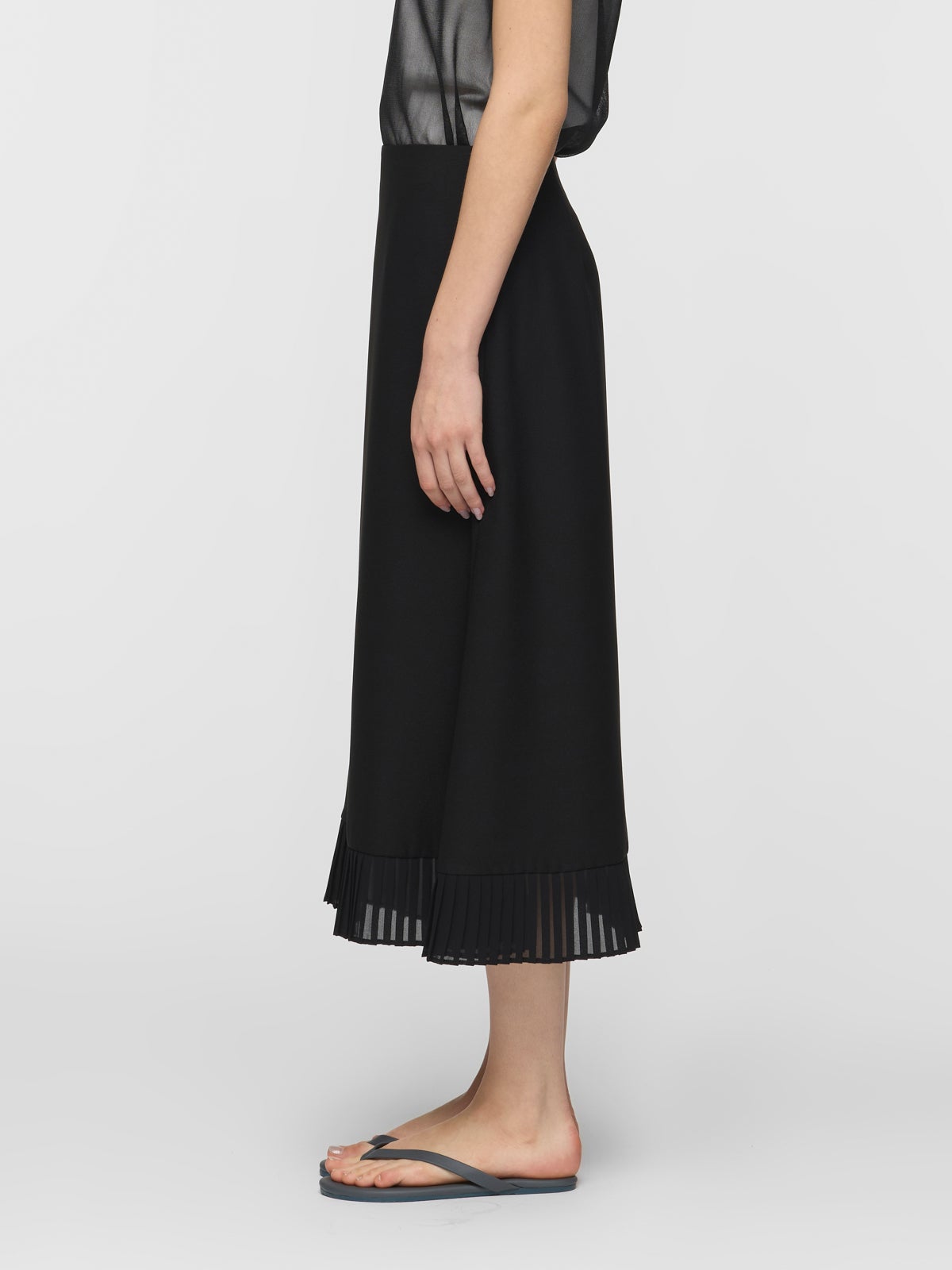 mizuiro ind プリーツヘムAラインスカート｜ MARcourt ONLINE STORE