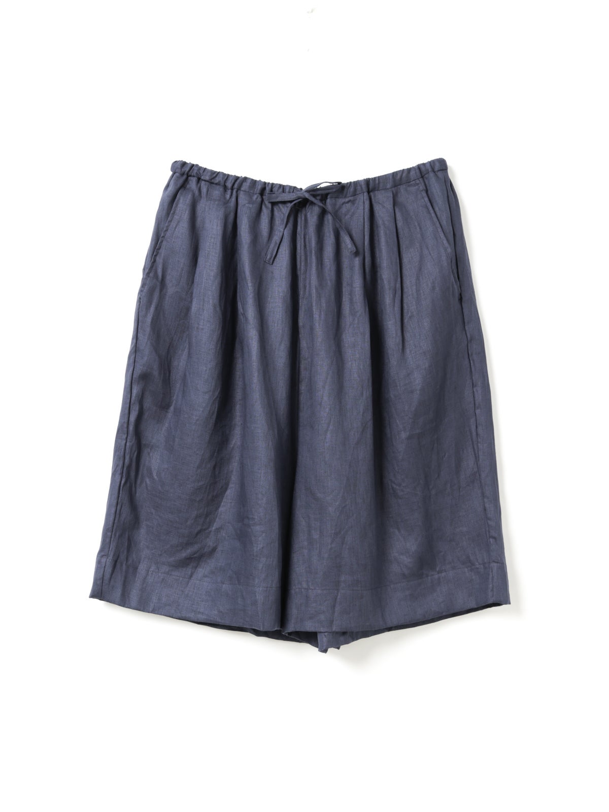 mizuiro ind リネンワイドハーフパンツ｜ MARcourt ONLINE STORE