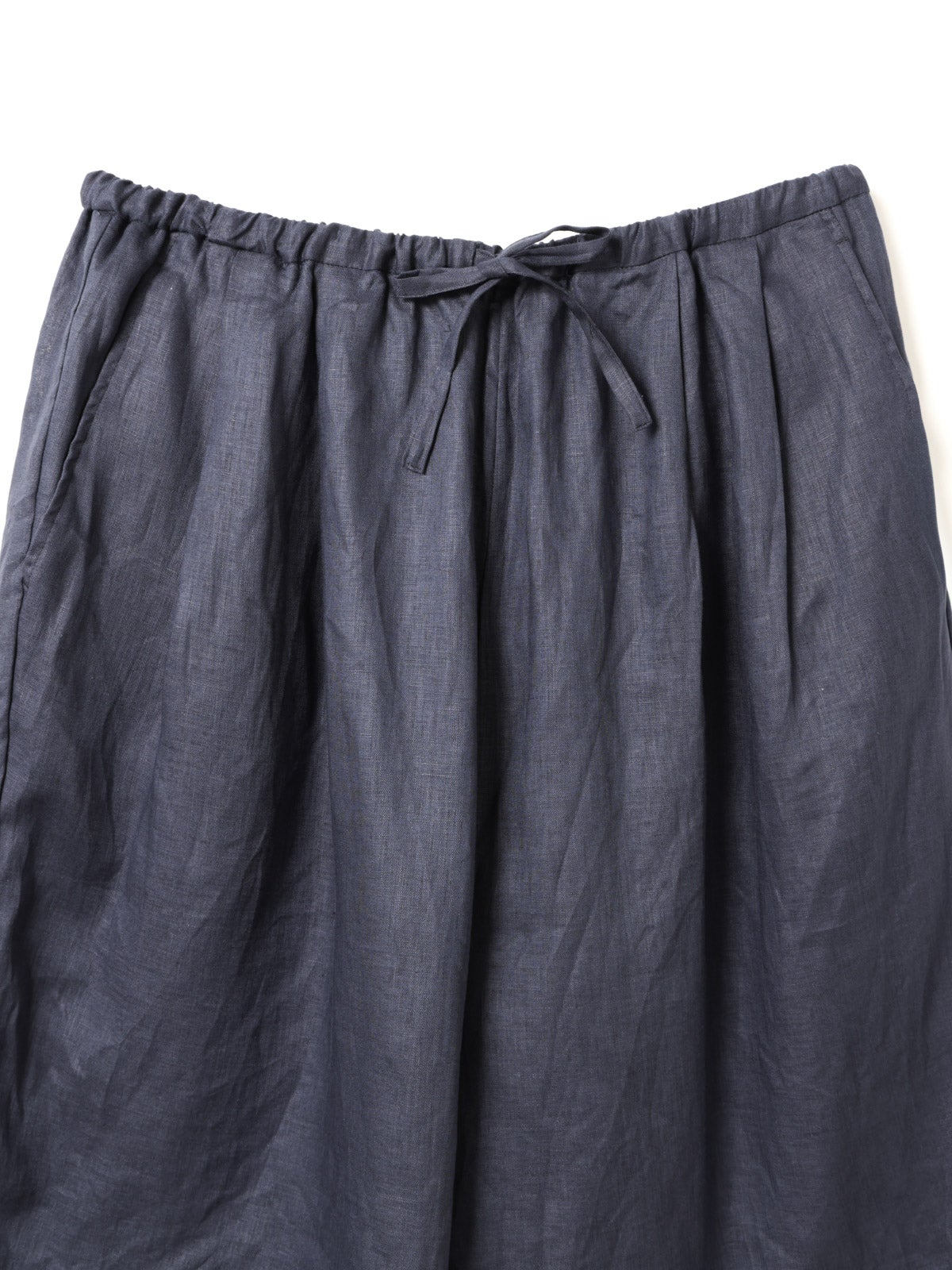 mizuiro ind リネンワイドハーフパンツ｜ MARcourt ONLINE STORE