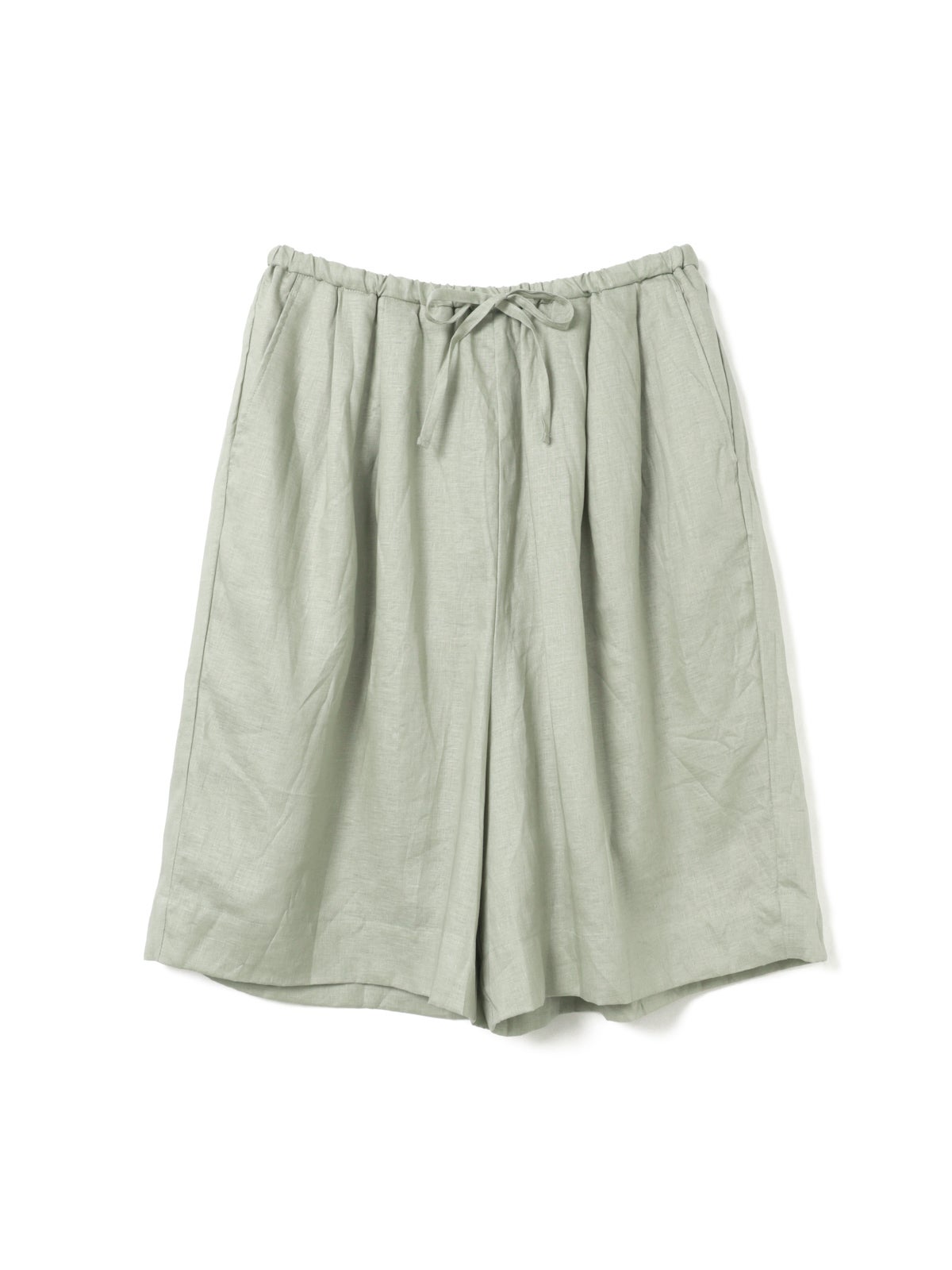 mizuiro ind リネンワイドハーフパンツ｜ MARcourt ONLINE STORE