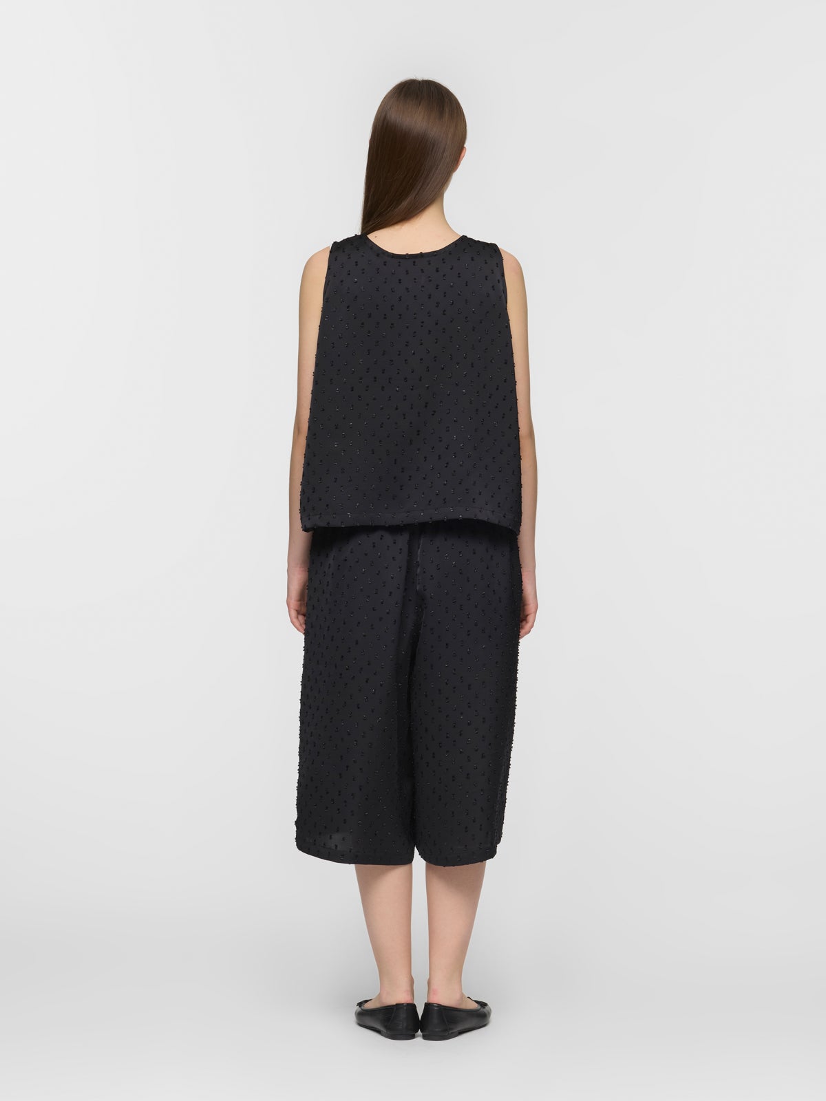 mizuiro ind サテンジャカードキュロットパンツ｜ MARcourt ONLINE