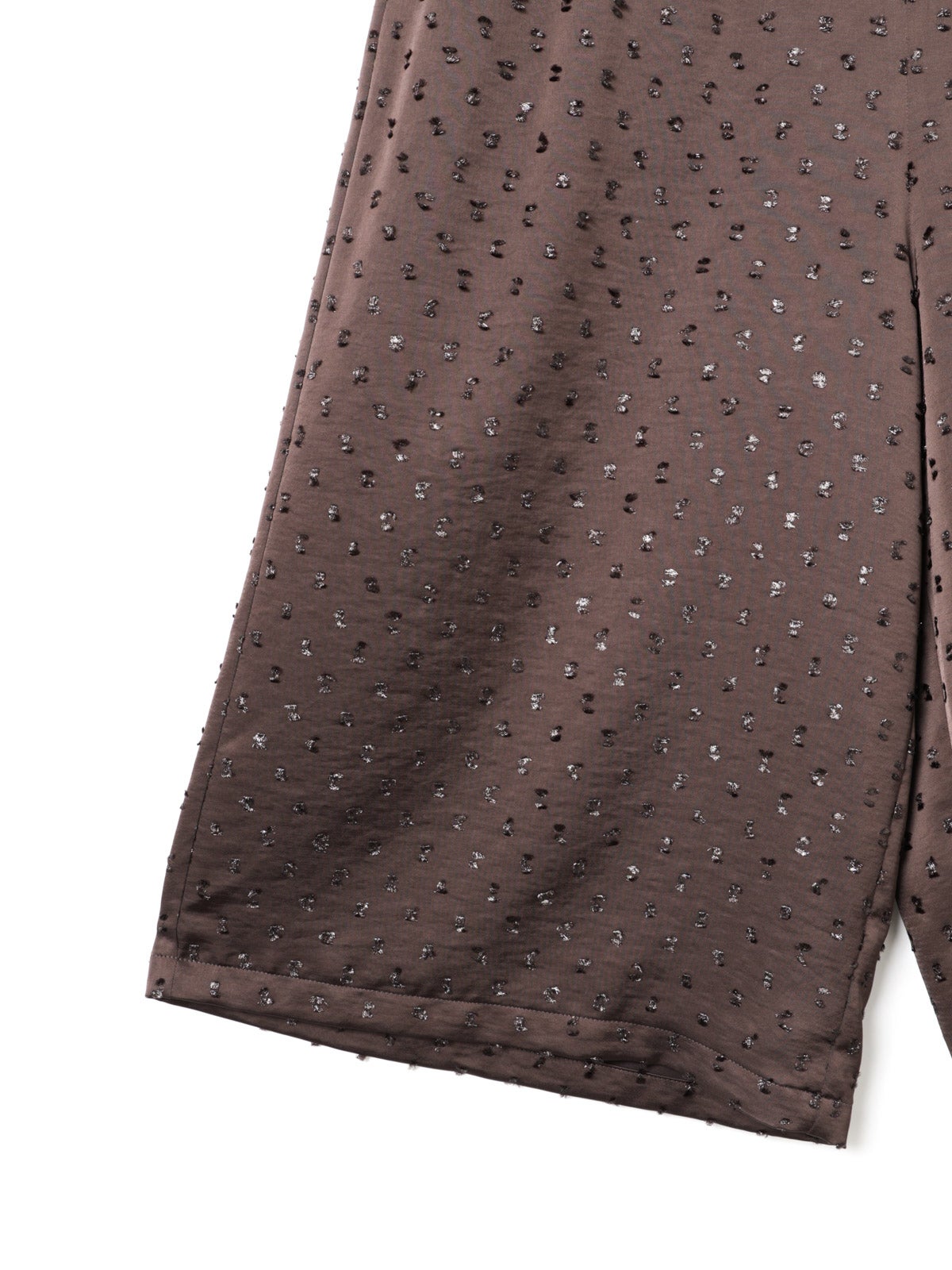 mizuiro ind サテンジャカードキュロットパンツ｜ MARcourt ONLINE