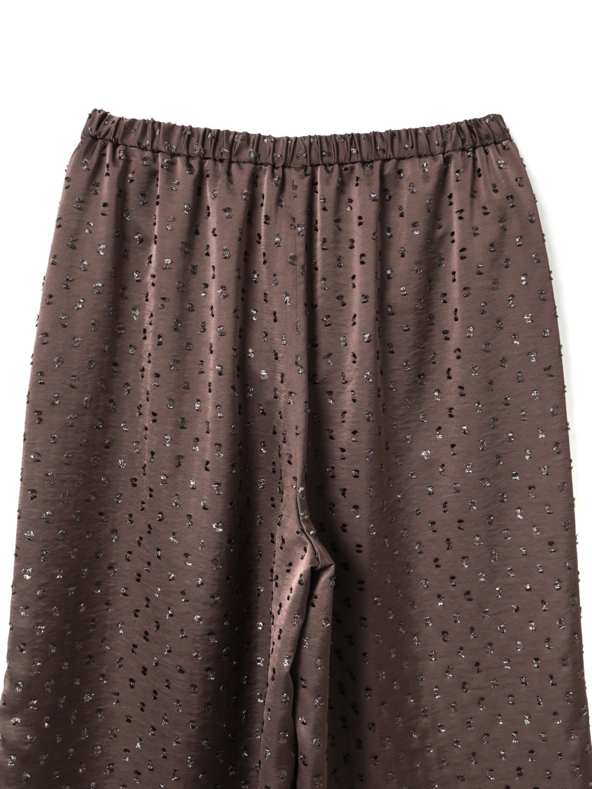 mizuiro ind サテンジャカードキュロットパンツ｜ MARcourt ONLINE