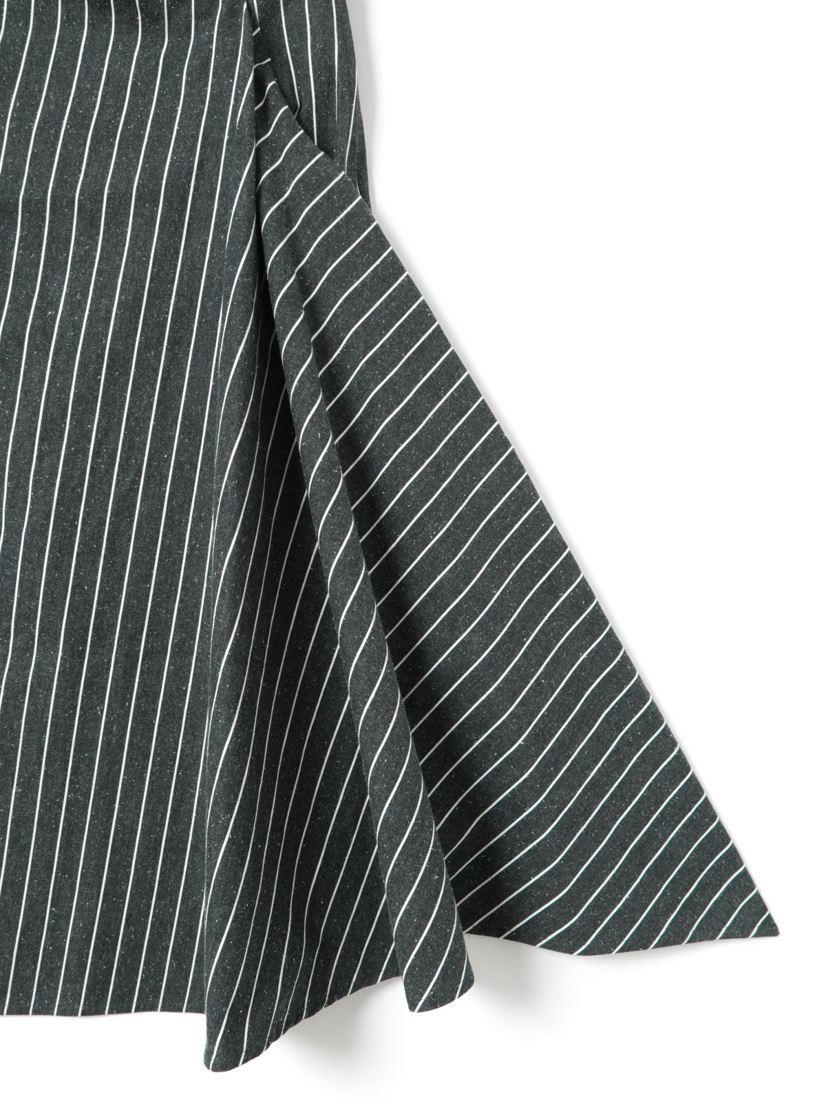 mizuiro ind ストライプアシンメトリードレープスカート｜ MARcourt