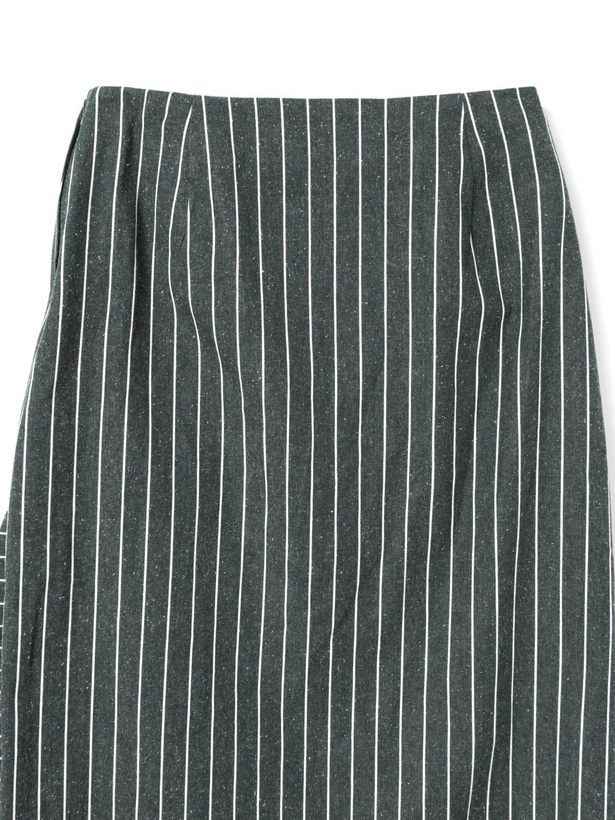 mizuiro ind ストライプアシンメトリードレープスカート｜ MARcourt