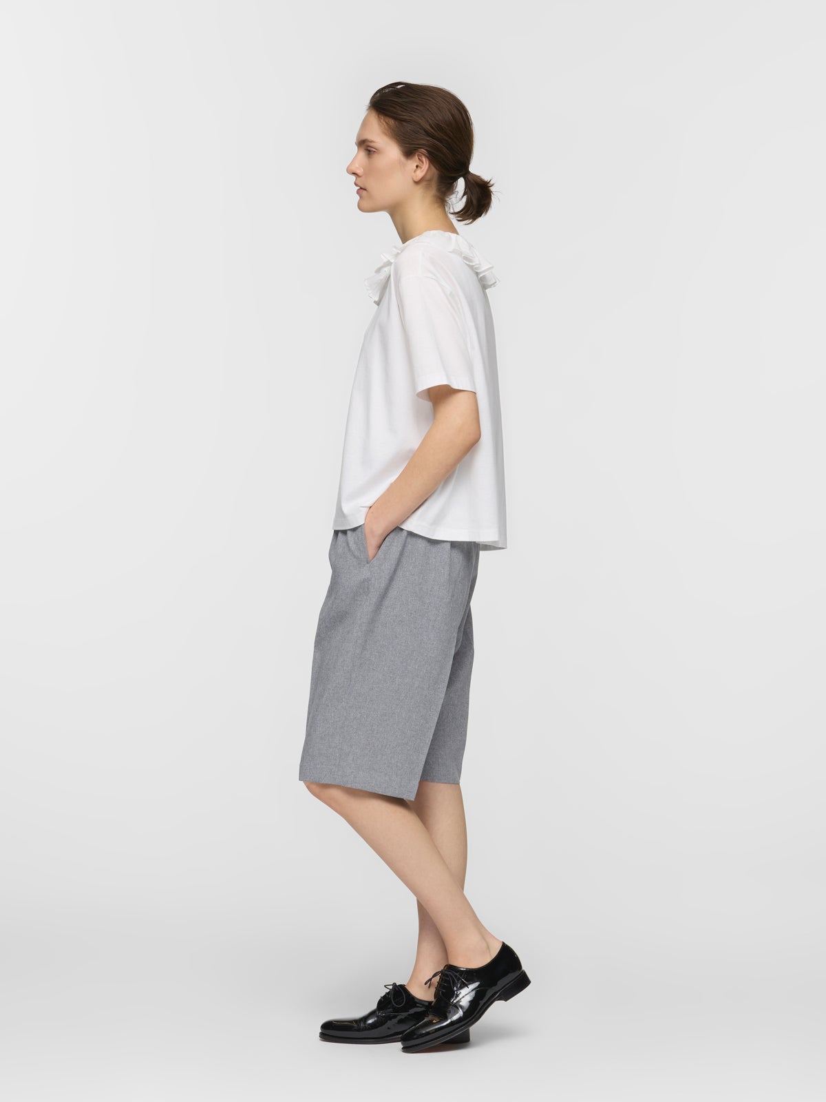 mizuiro ind センタープレスショートパンツ｜ MARcourt ONLINE STORE