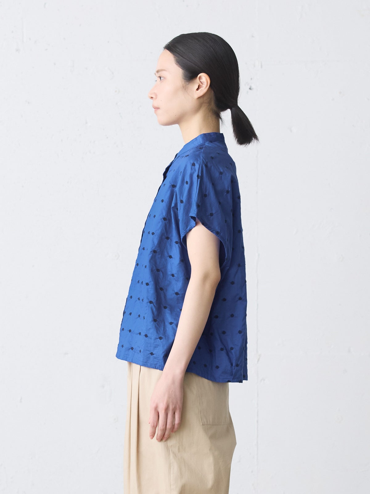 MidiUmi ドット柄シャツノースリーブ｜ MARcourt ONLINE STORE