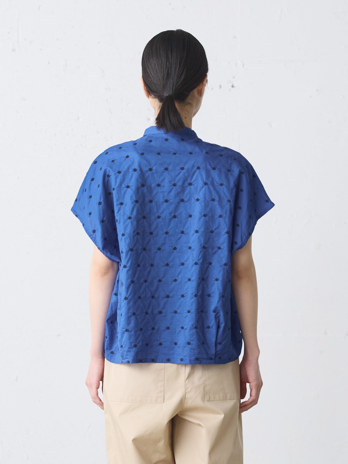 MidiUmi ドット柄シャツノースリーブ｜ MARcourt ONLINE STORE