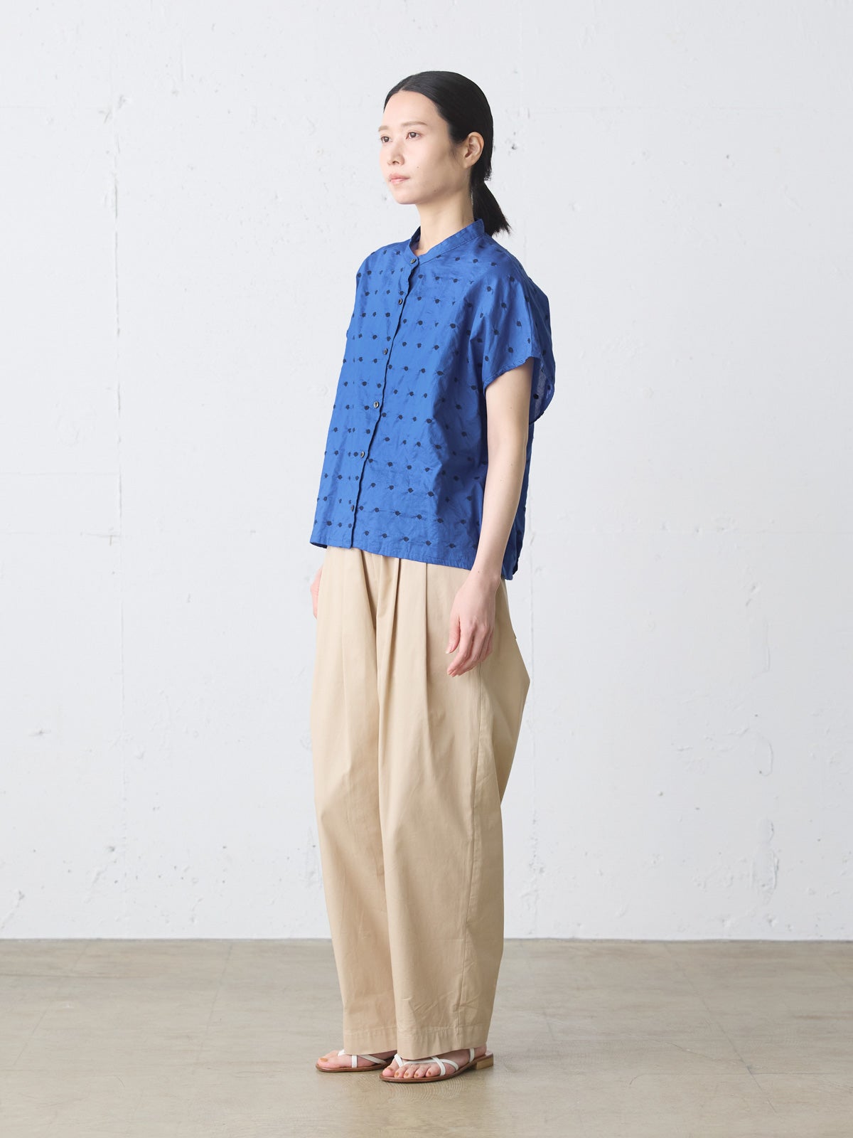 MidiUmi ドット柄シャツノースリーブ｜ MARcourt ONLINE STORE