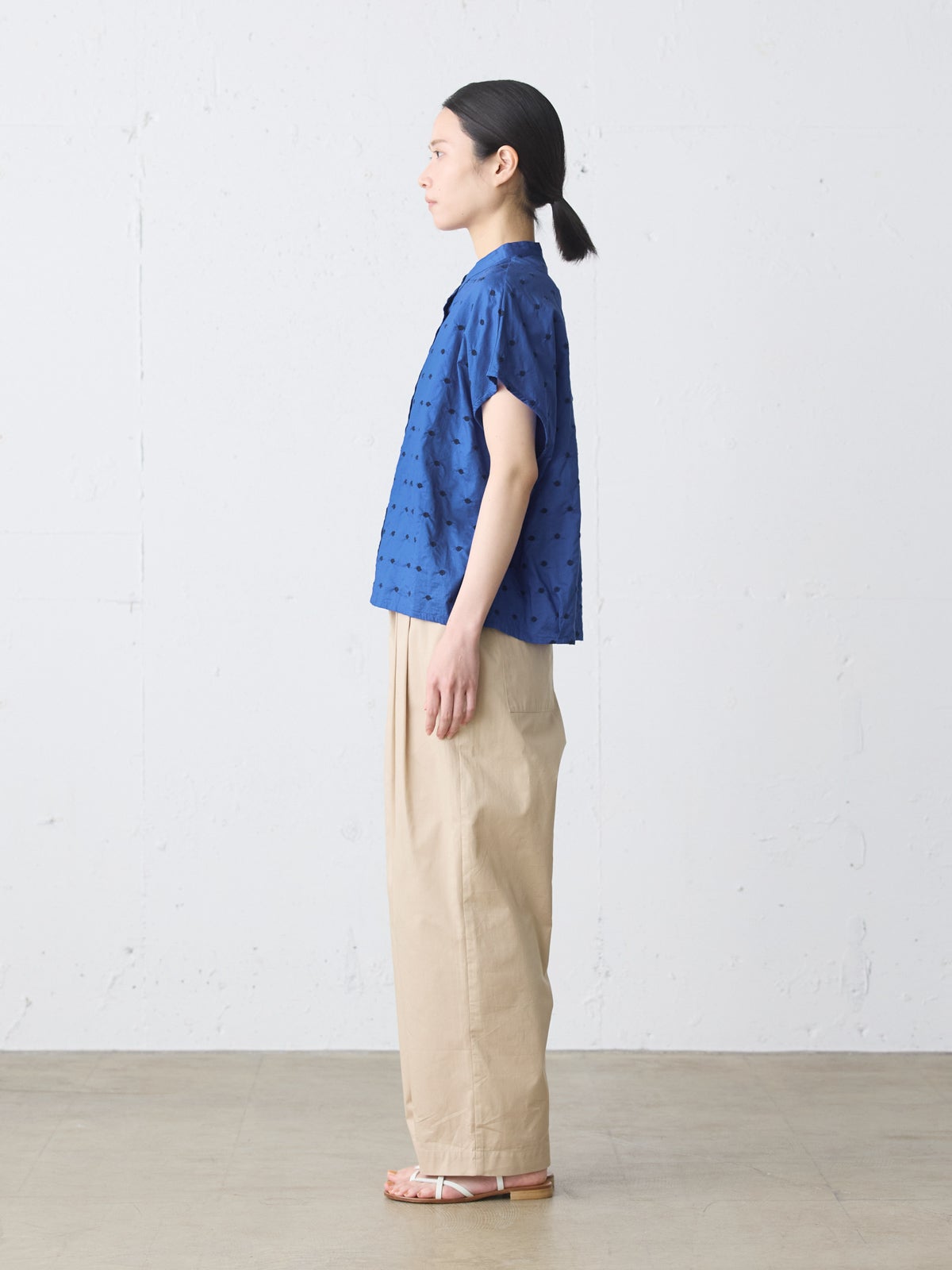 MidiUmi ドット柄シャツノースリーブ｜ MARcourt ONLINE STORE