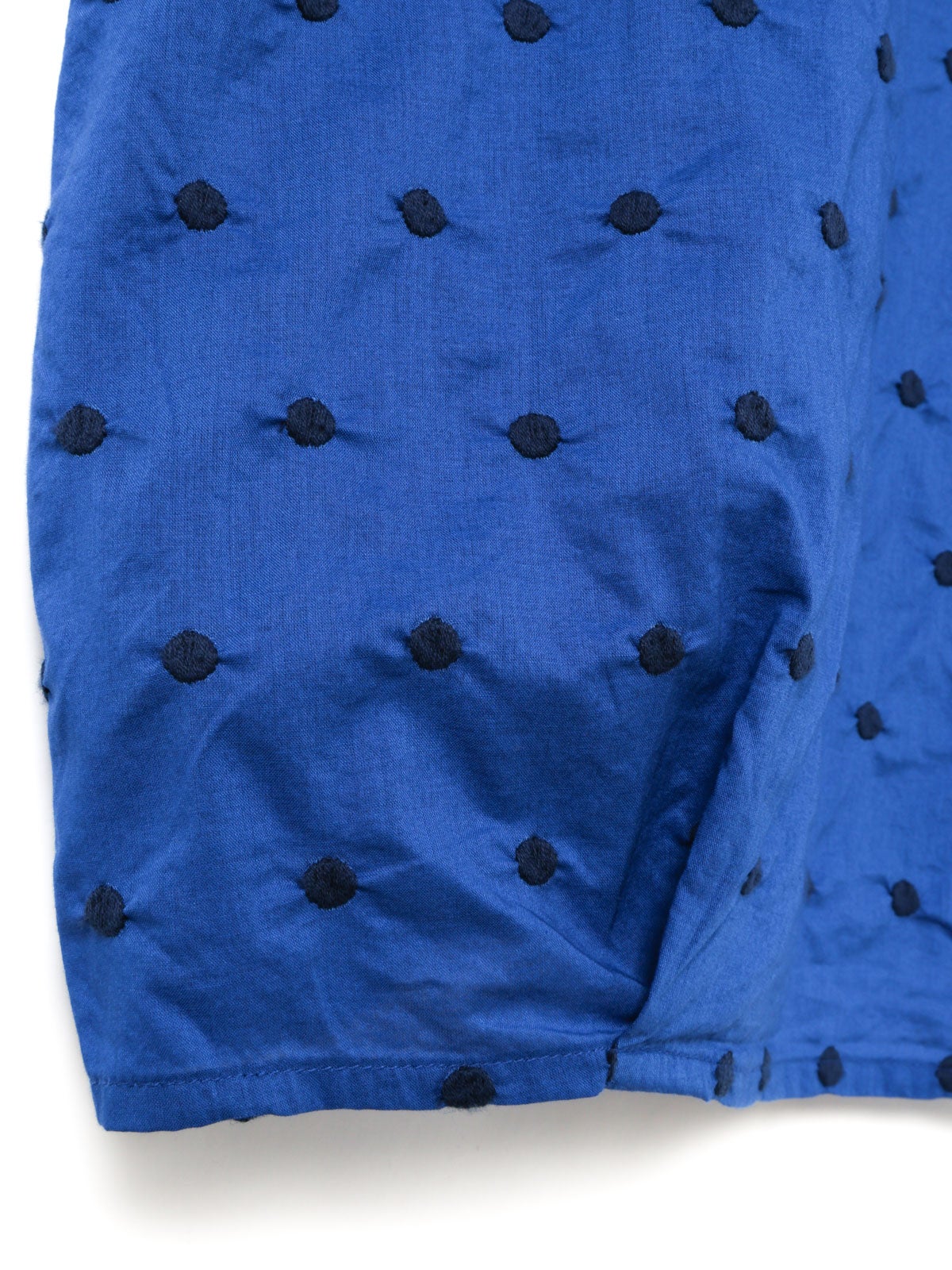 新品 2026 midiumiドットシャツ、ブルー MidiUmi ドット柄シャツノースリーブ｜ MARcourt ONLINE STORE